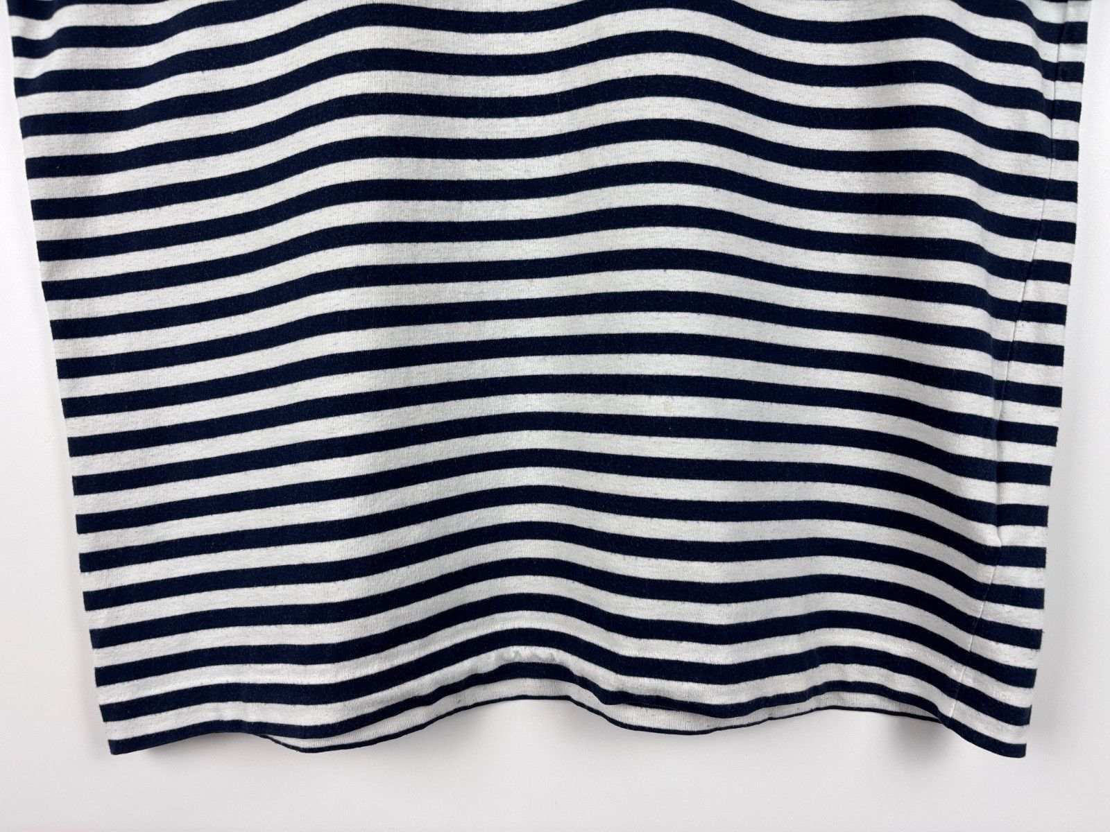 Comme des Garcons PLAY Comme Des Garcons Play Striped T-Shirt White Blue Size ~M Size M / US 6-8 / IT 42-44 - 3 Thumbnail