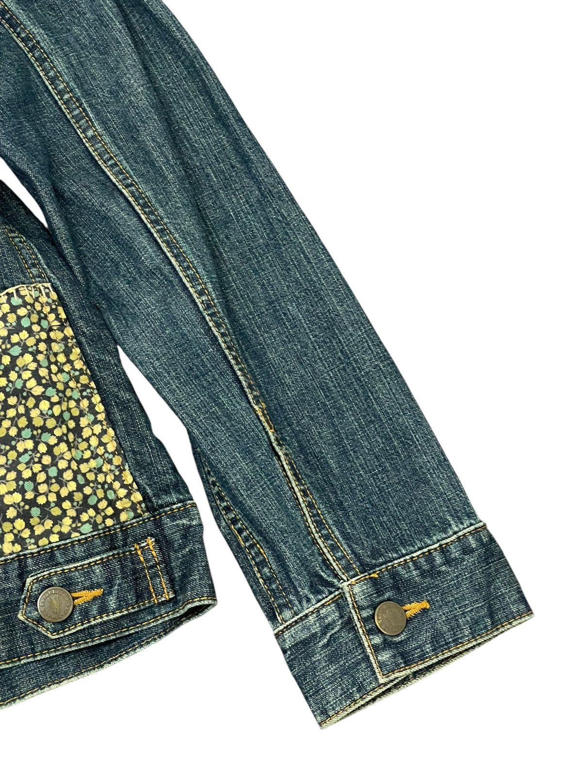 Comme des Garcons Embroydery Art Sarah Brand Denim Jacket 7🟩2 Size US S / EU 44-46 / 1 - 3 Thumbnail