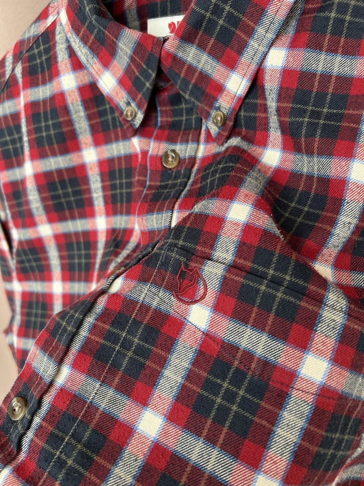 Fjallraven Fjallraven Stig Flannel Button Shirt Mens Size M Slim Fit Size US M / EU 48-50 / 2 - 9 Thumbnail