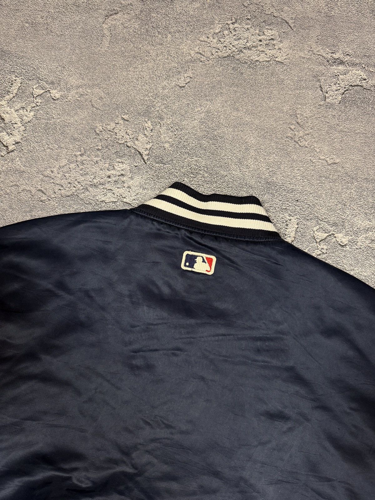 Majestic × Vintage Vintage 90’s Majestic New York Yankees Bomber Jacket Size US XL / EU 56 / 4 - 7 Thumbnail