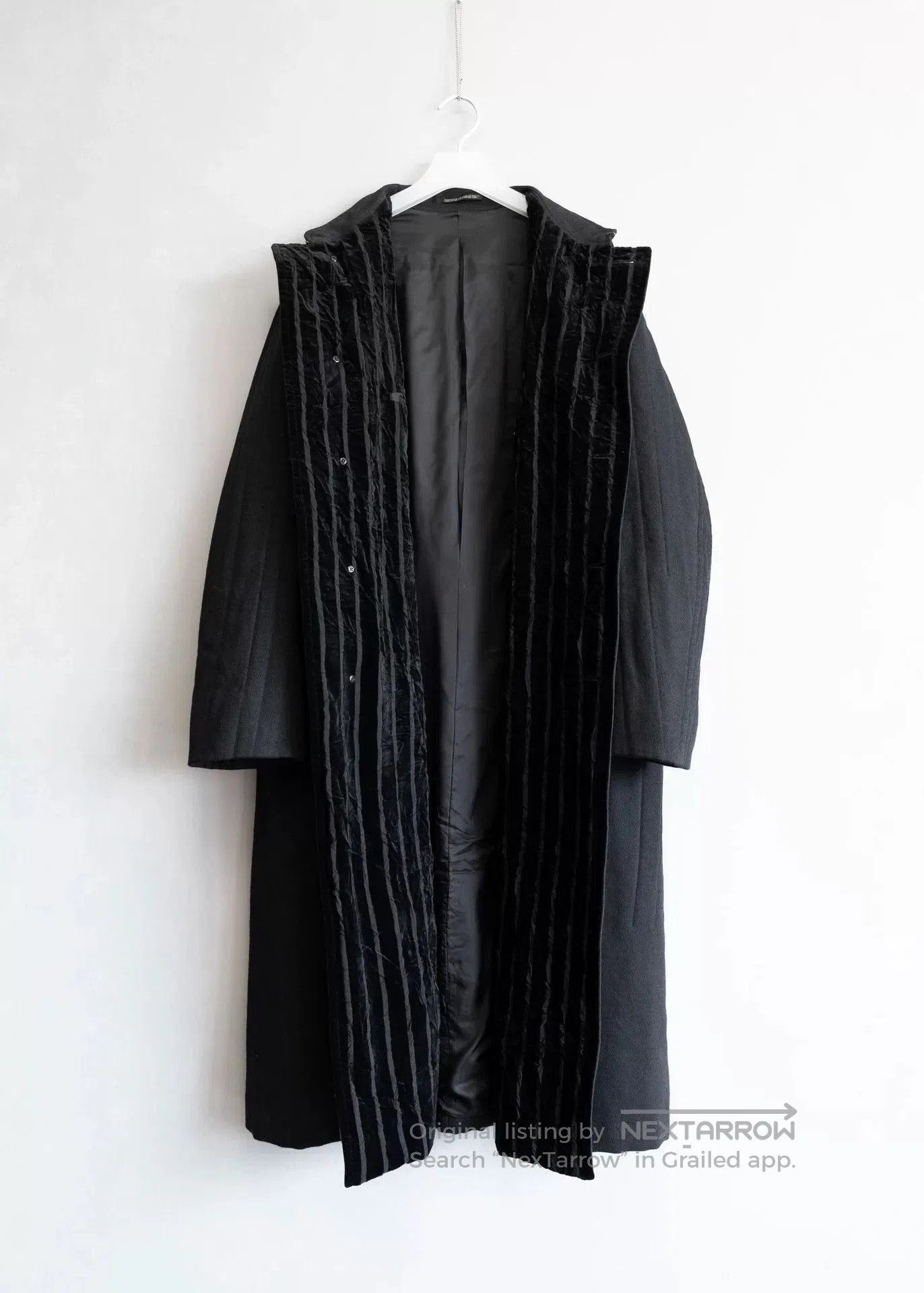 Yohji Yamamoto yohji yamamoto velvet striped coat. Size US S / EU 44-46 / 1 - 3 Thumbnail