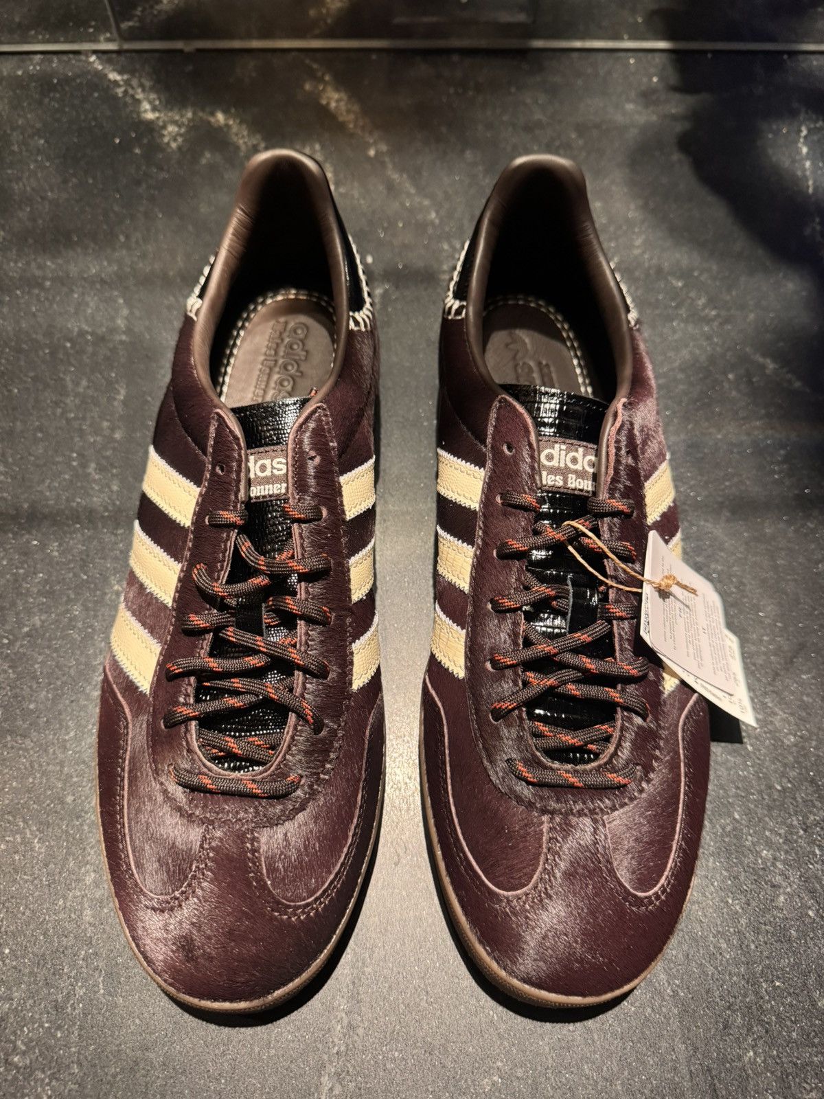 Adidas × Wales Bonner Adidas Gazelle Wales Bonnor Pony Brown Size 10.5 Size US 10.5 / EU 43-44 - 3 Thumbnail