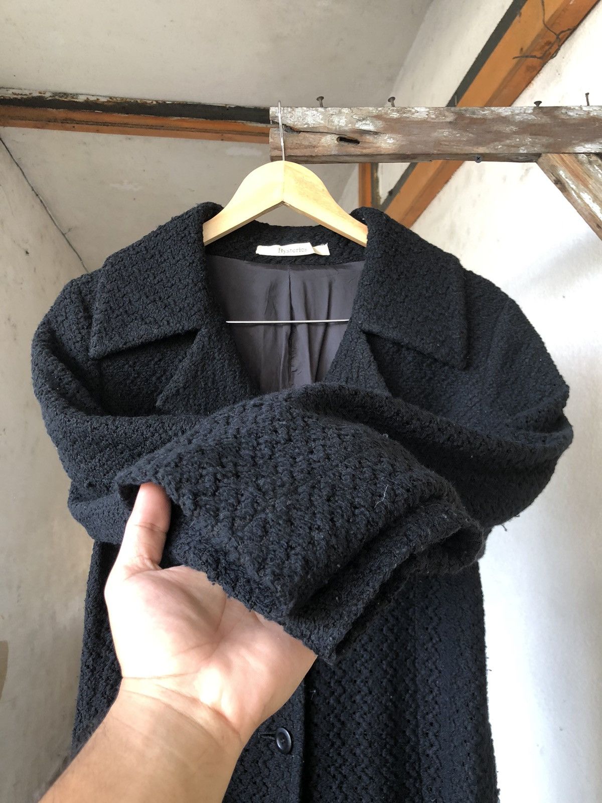 Hysteric Glamour Nice❗️Hysteric Glamour Gothic Knit Long Jackets Size L / US 10 / IT 46 - 11 Thumbnail