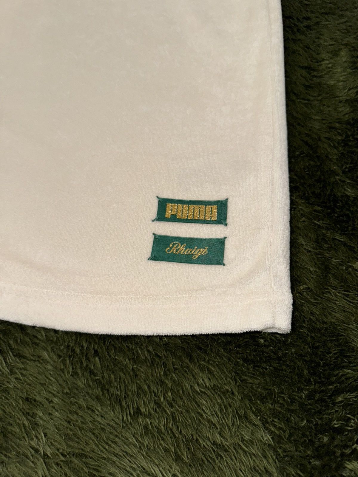 Puma × Rhude [S] Puma X Rhude Rhuigi relaxed fit terry half shirts white Size US S / EU 44-46 / 1 - 6 Thumbnail