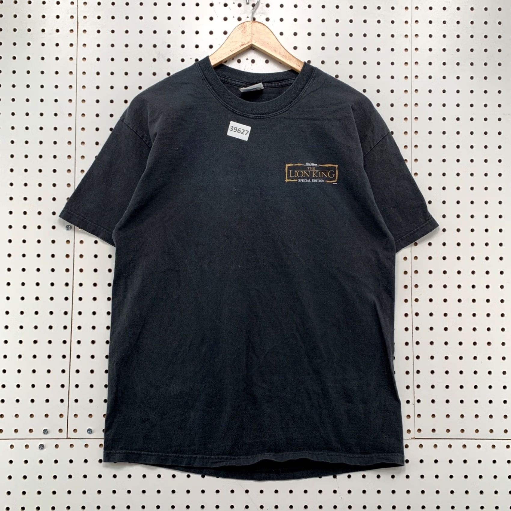 Hanes VTG Lion King Special Edition Shirt Mens L Faded Black Movie Promo Size US L / EU 52-54 / 3 - 2 Thumbnail