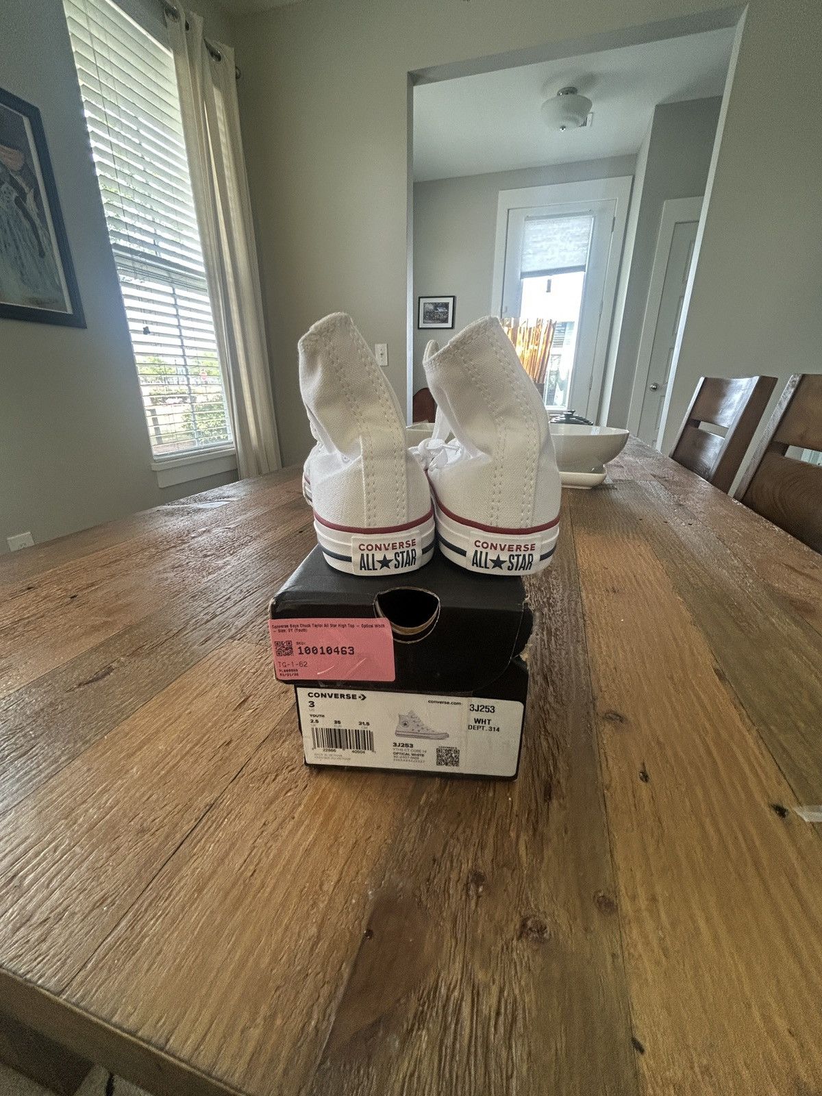 Converse CONVERSE ALL STAR Chuck Taylor 3J253 White Sneakers Size 3 Size US 4 / IT 34 - 2 Thumbnail