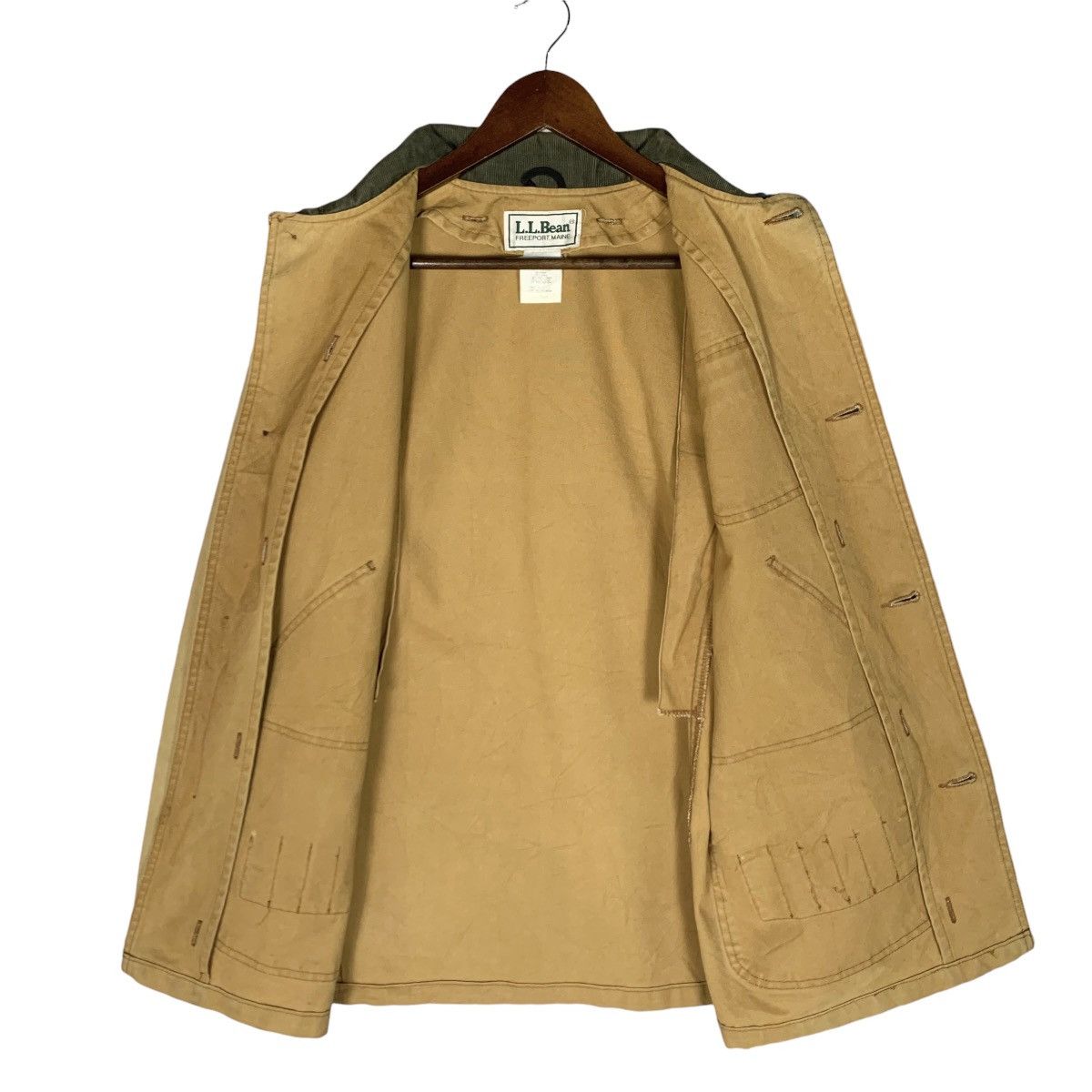 L.L. Bean × Vintage Vintage 80s LL Bean Chore Men’s Jacket Size S Size US S / EU 44-46 / 1 - 7 Thumbnail