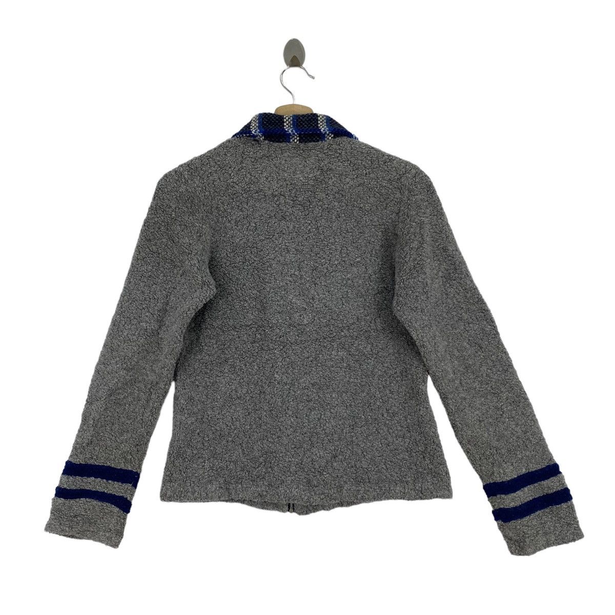 Replay REPLAY & SONS Italian Brand Full Zipper Collar Grey Knitwear Size US S / EU 44-46 / 1 - 2 Thumbnail