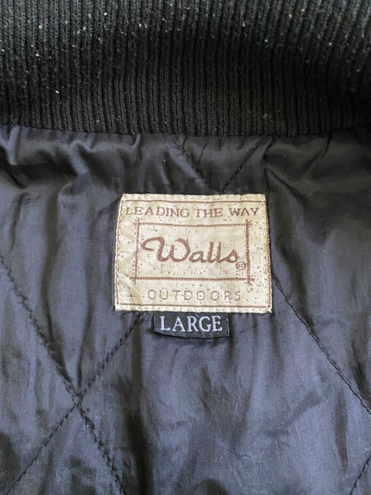 Walls WALLS multipockets quilted indigo bomber black Jackets Size US L / EU 52-54 / 3 - 7 Thumbnail