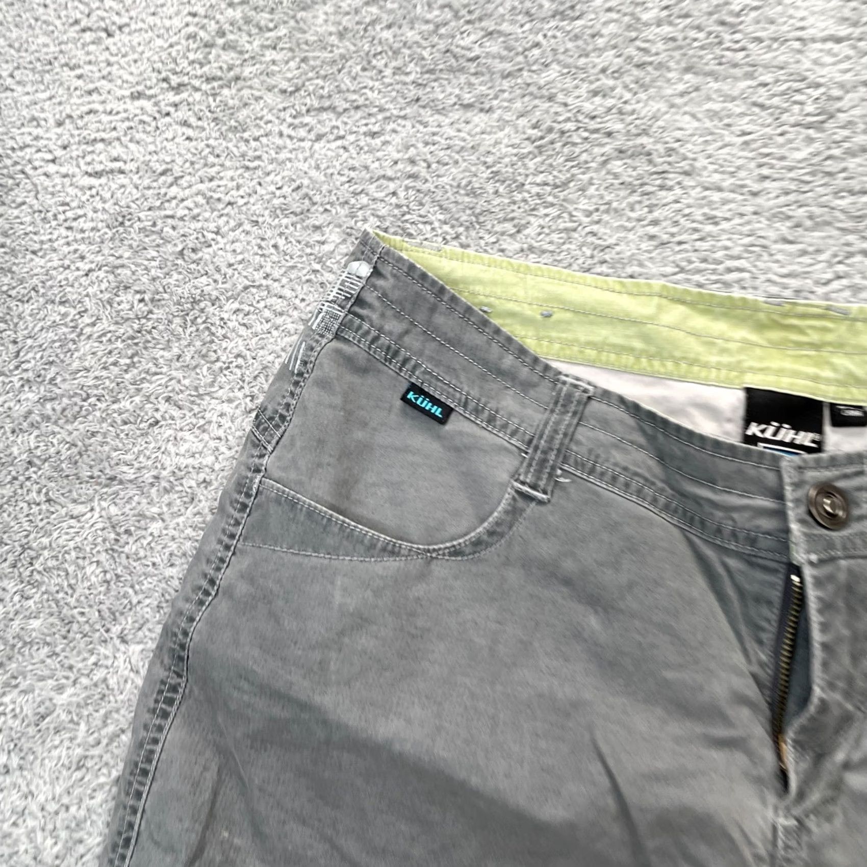 Vintage Kuhl Pants Womens 8 Gray Capri Ripstop Dry Comfort Cotton Outdoor Hiking Classic Size 30" / US 8 / IT 44 - 6 Thumbnail