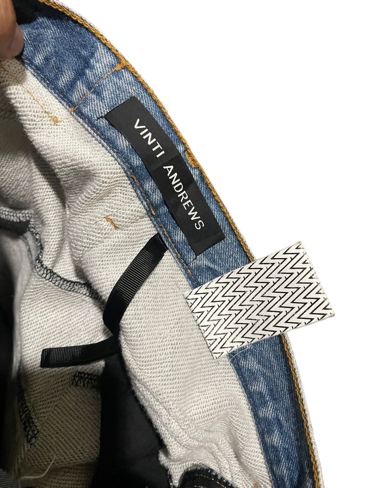 Levi's × Vinti Andrews Vinti Andrews x Levis Collab Rework Distressed Skinny Jeans Size US 28 / EU 44 - 15 Thumbnail