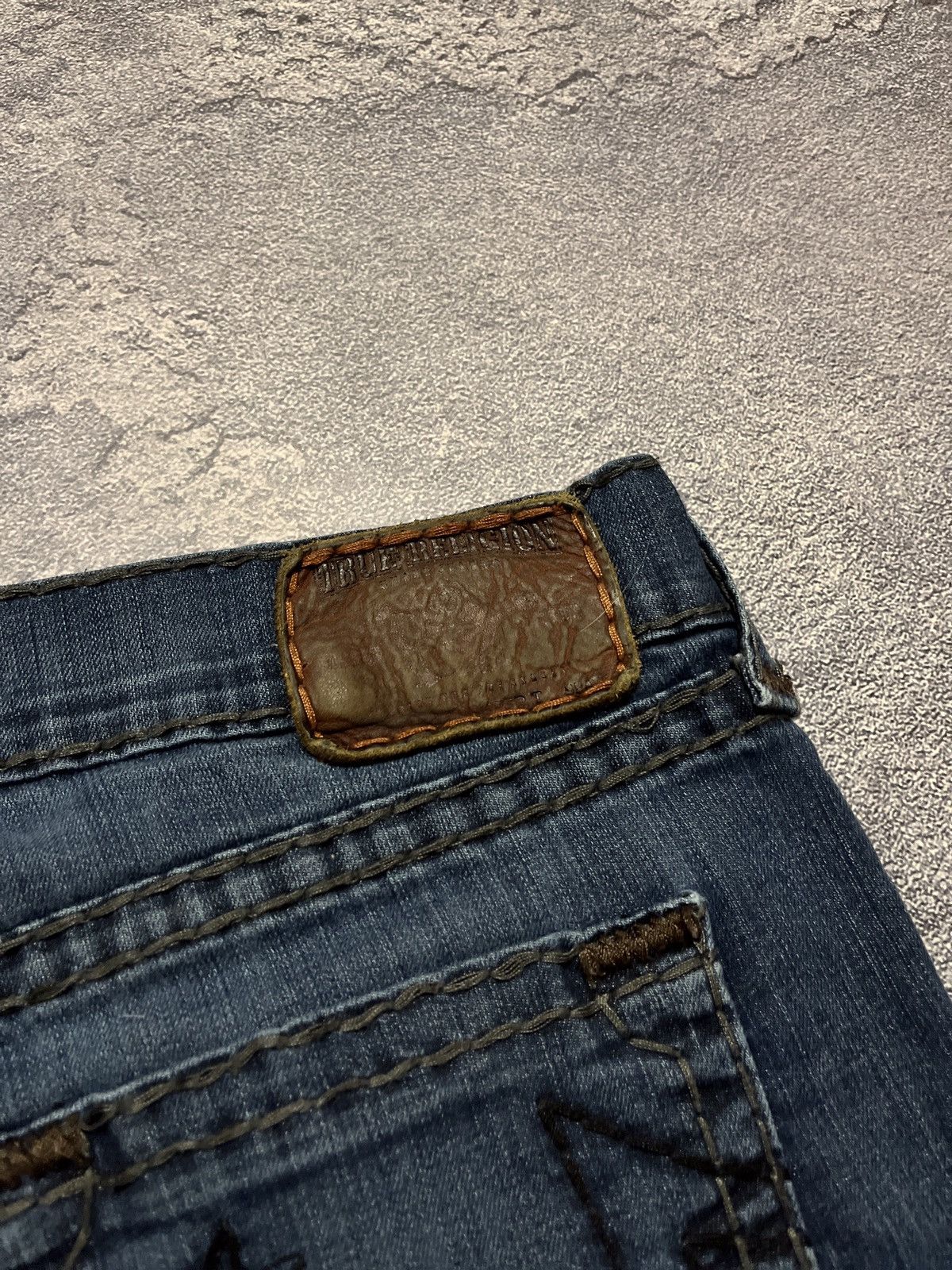 True Religion × Vintage Vintage True Religion Faded American Denim Baggy Hype Jeans Size US 38 / EU 54 - 5 Thumbnail