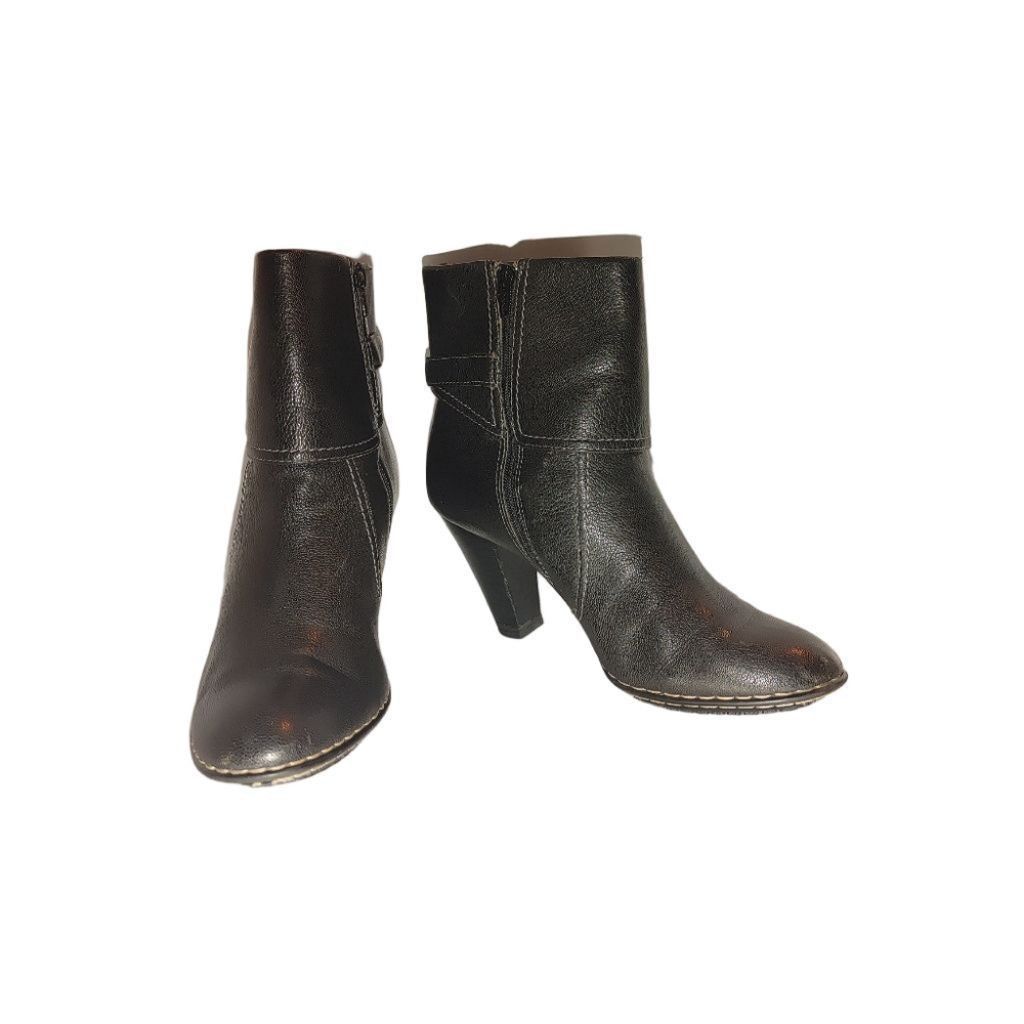 Soffe Sofft Sollea Leather Booties Size 6.5M Size US 6.5 / IT 36.5 - 5 Thumbnail