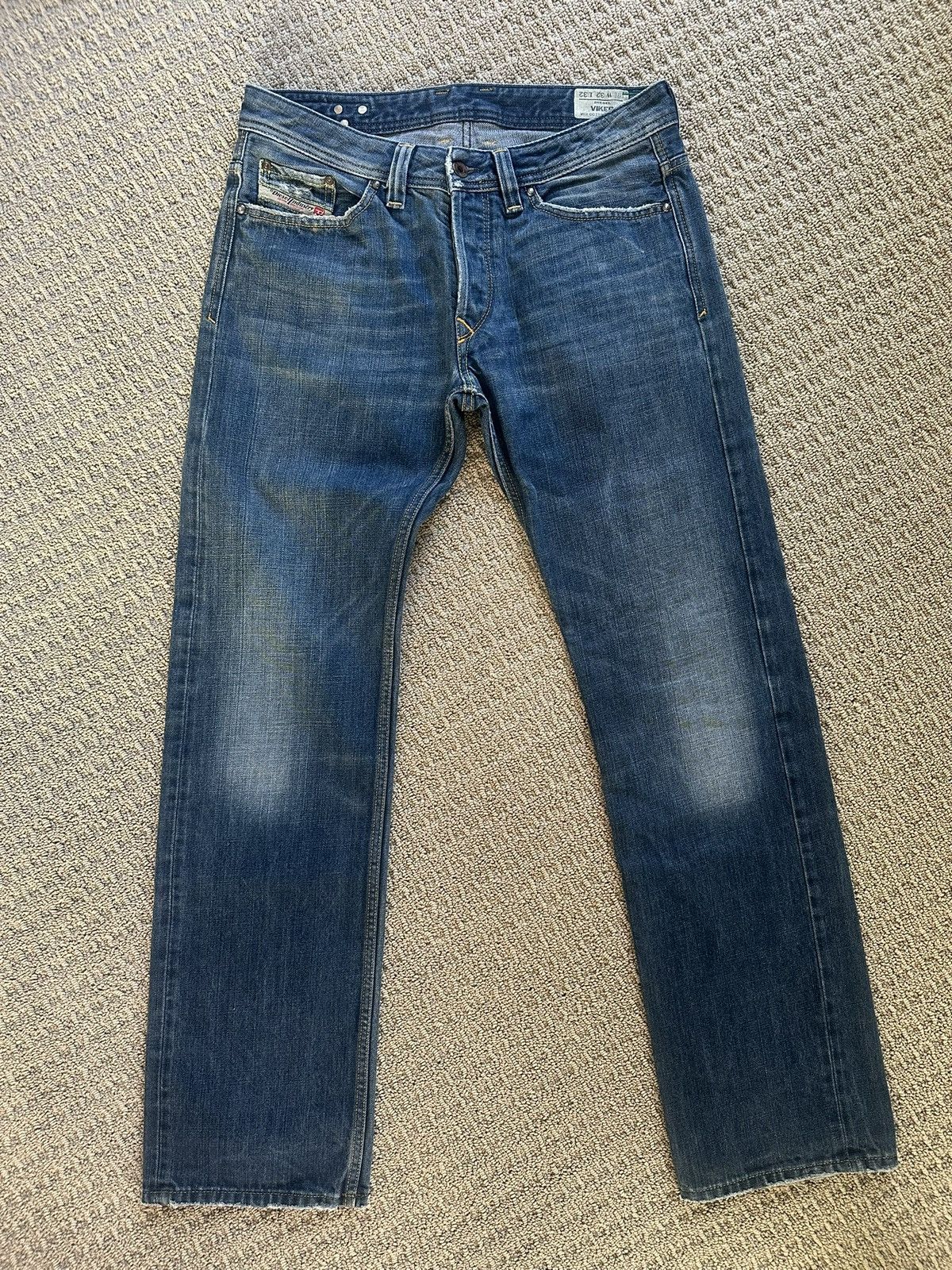 Diesel Vintage Diesel Viker Jeans Blue Cotton Denim 31x32 Size US 32 / EU 48 - 1 Thumbnail
