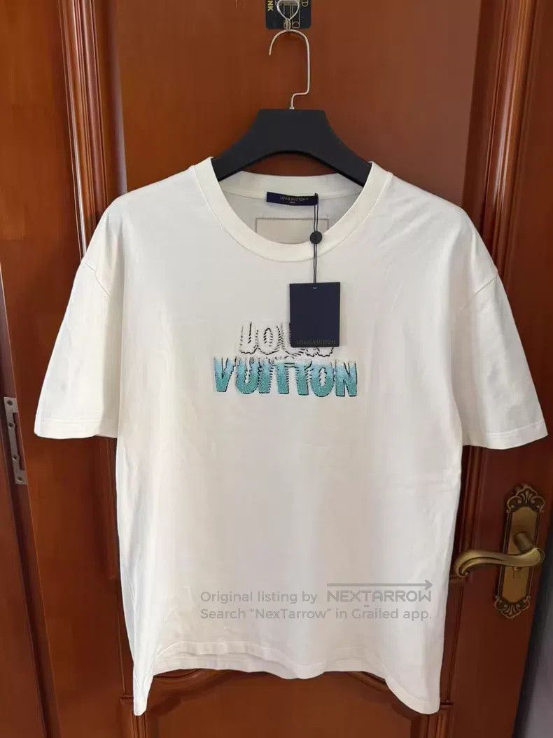 Louis Vuitton Louis Vuitton Feidong beaded logo short sleeves Size US XXL / EU 58 / 5 - 1 Thumbnail