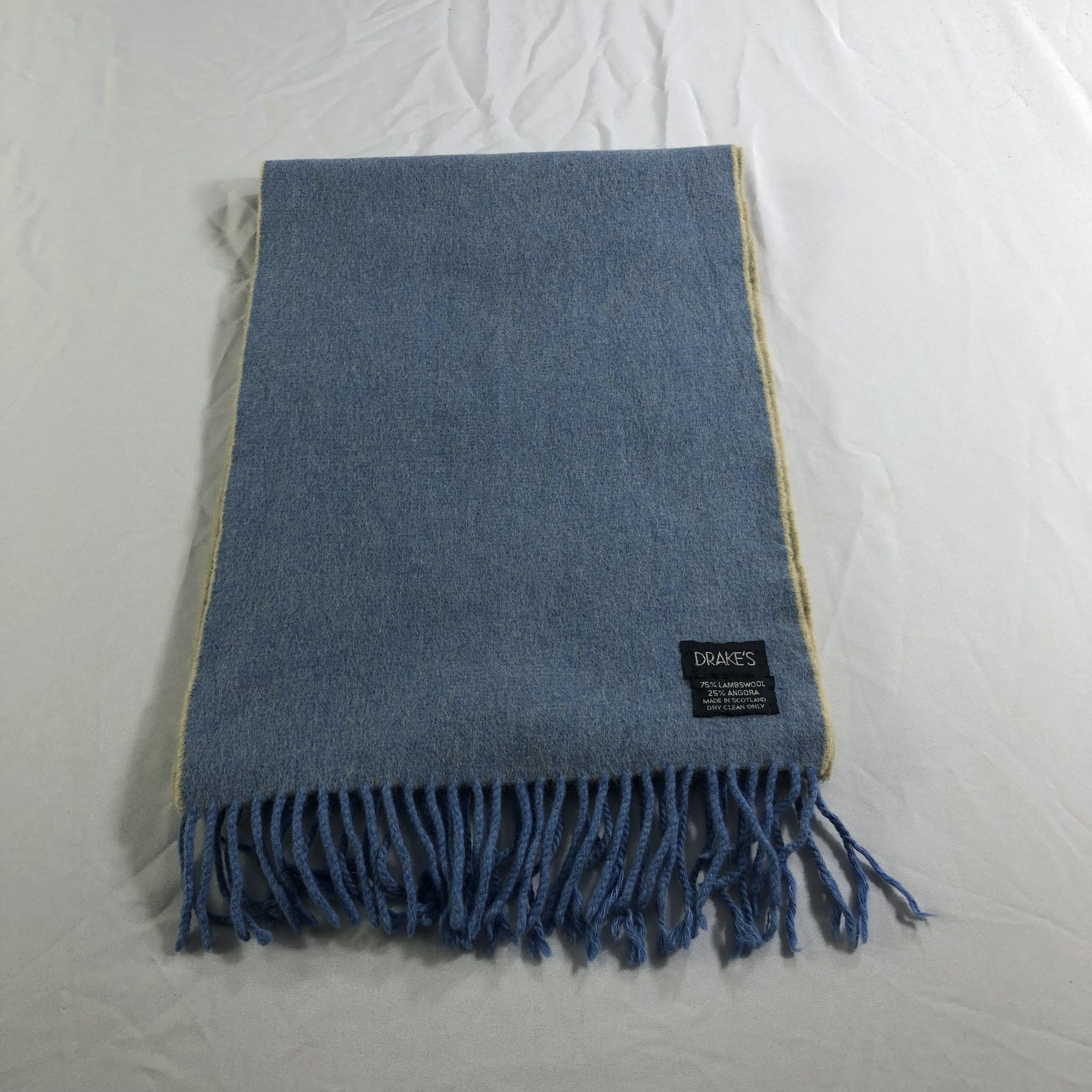 Drake's Drake's Wool Scarf Muffler Neckwear V2283 Size ONE SIZE - 2 Thumbnail