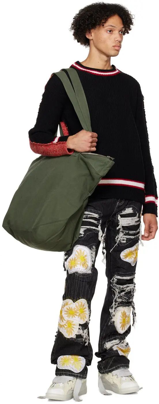 Who Decides War o1gr1nt0525 Size: OS / Intern Bag in Green Size ONE SIZE - 4 Thumbnail