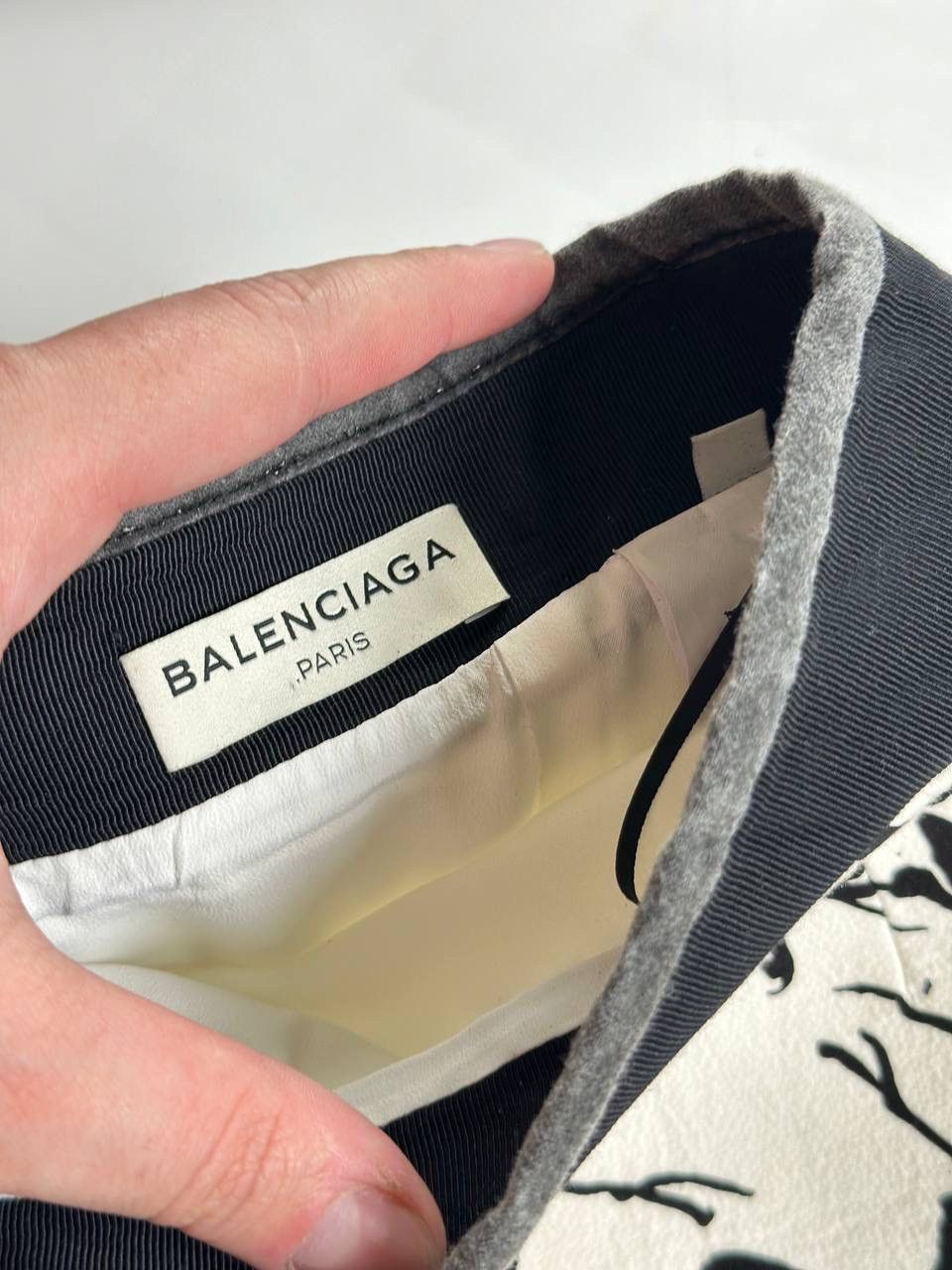 Balenciaga Balenciaga Abstract Printed 2013 Mini Skirt Size 38" / US 16 / IT 52 - 4 Thumbnail