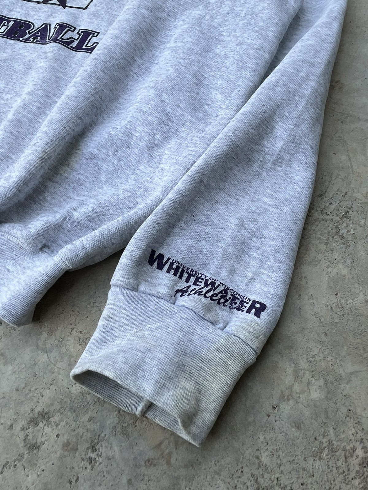 Vintage Rare Vintage University of Wisconsin Whitewater Warhaks Size US XL / EU 56 / 4 - 5 Thumbnail