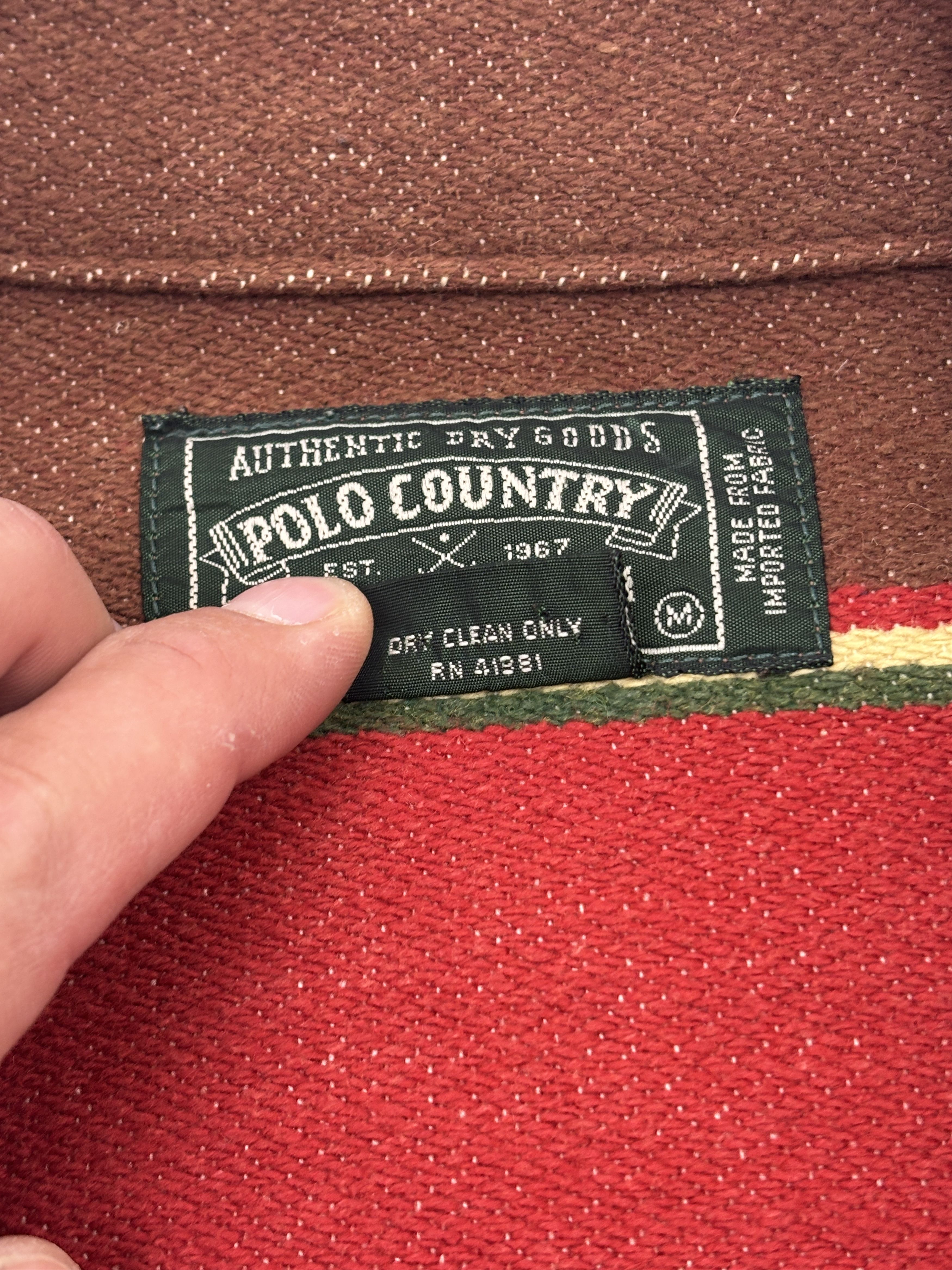 Ralph Lauren Ralph Lauren Polo Country Serape Jacket Made in USA Size US M / EU 48-50 / 2 - 14 Thumbnail