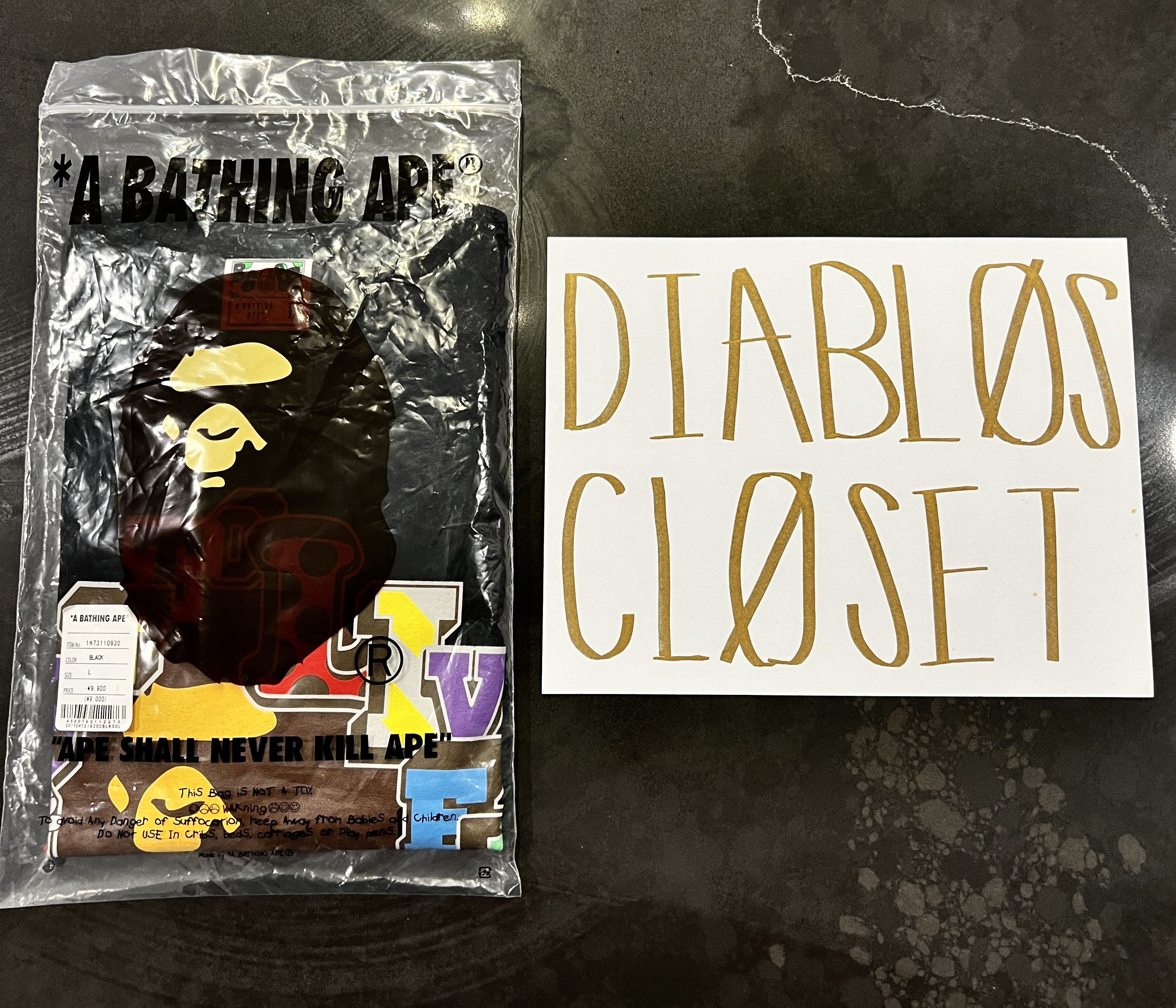 Bape Bape x Cactus Jack x Don Toliver Tee Size US L / EU 52-54 / 3 - 1 Thumbnail
