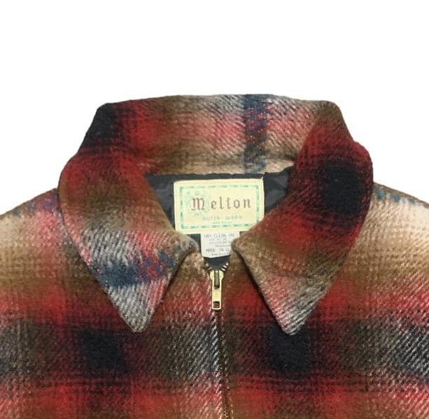 Vintage Vintage Melton Thinsulate Plaid Wool Flannel Shirt Jacket Size US M / EU 48-50 / 2 - 4 Thumbnail