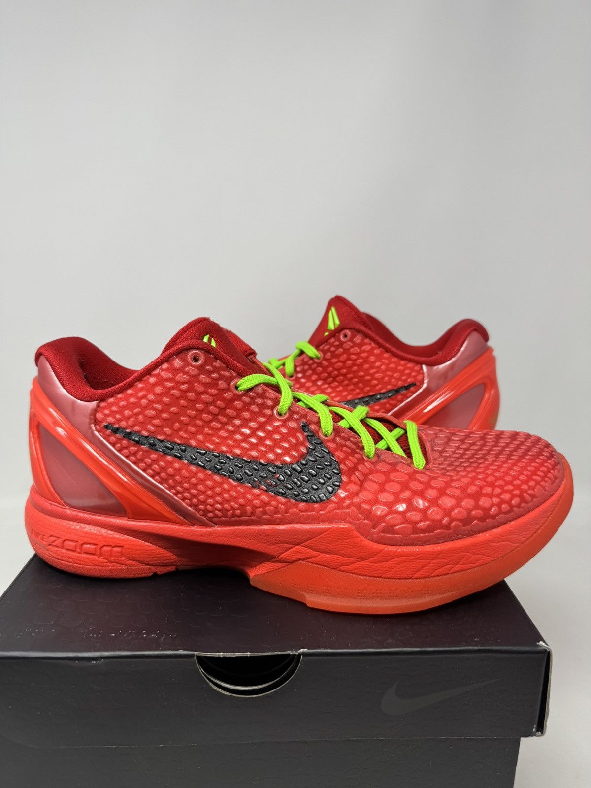 Nike Nike Zoom Kobe 6 Protro Reverse Grinch Size US 7.5 / EU 40-41 - 2 Thumbnail