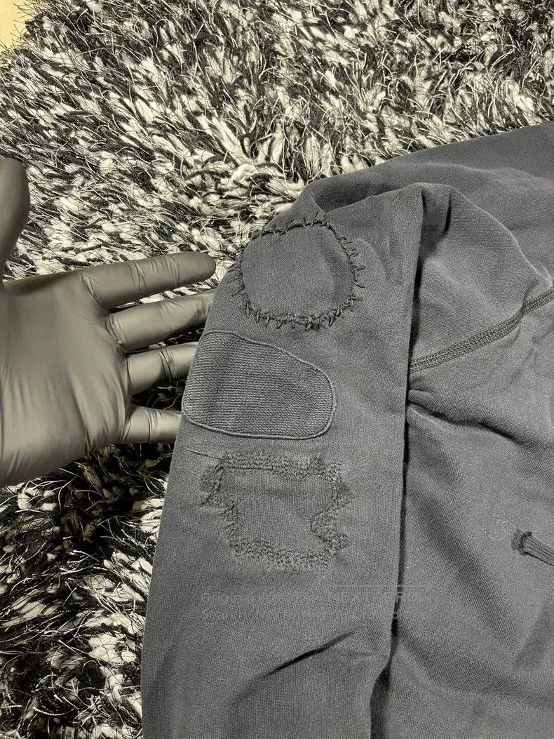 Greg Lauren Greg Lauren Black Aged Hoodie Size US S / EU 44-46 / 1 - 4 Thumbnail