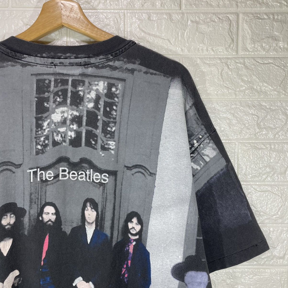 Rap Tees Thrashed Vintage The Beatles AOP Tee Size US XL / EU 56 / 4 - 11 Thumbnail