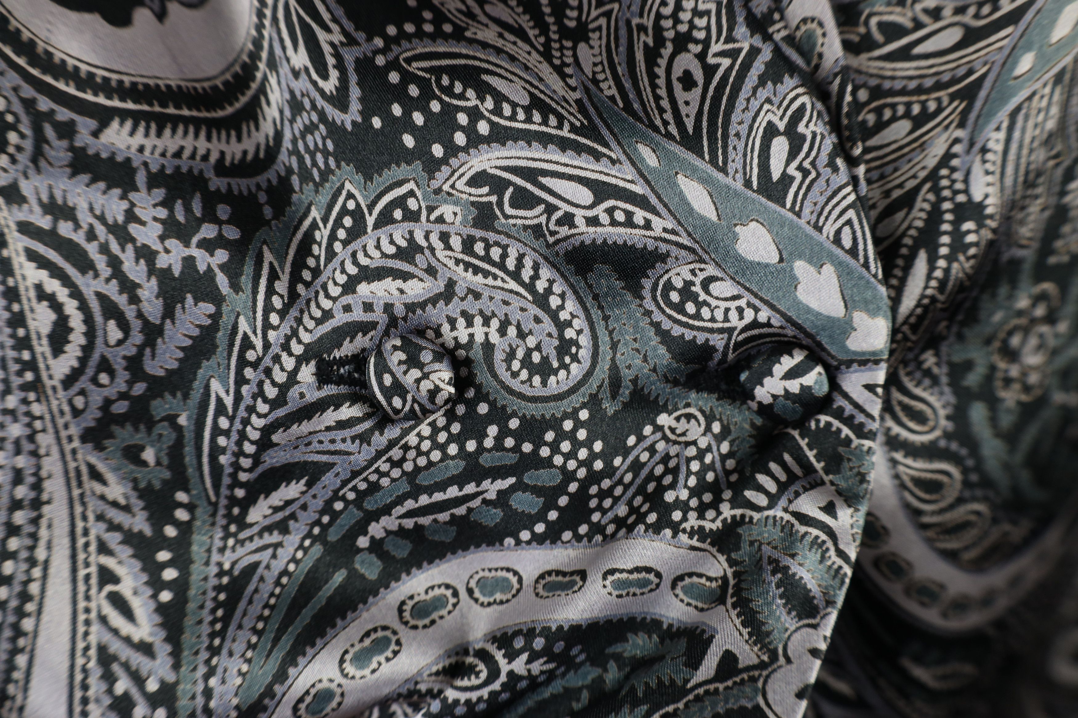 Vintage Vintage 90s Streetwear Paisley Blazer Button Shirt USA Size XL / US 12-14 / IT 48-50 - 4 Thumbnail