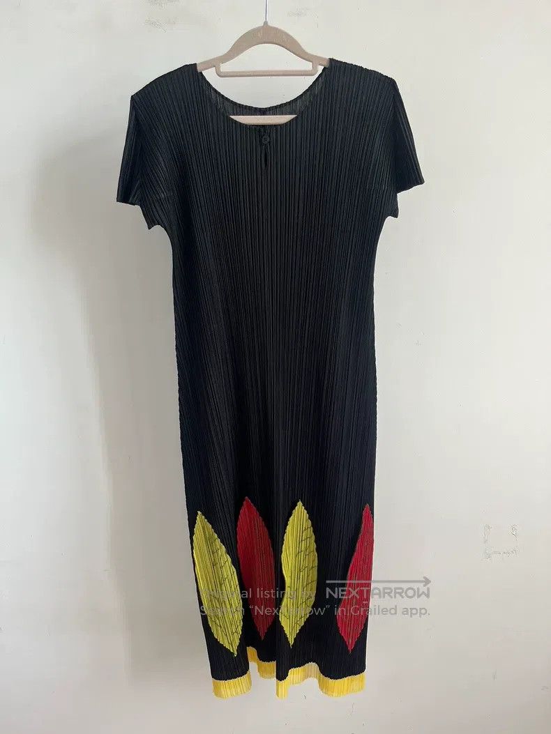 Issey Miyake Issey Miyake Leaf Print Dress Size M / US 6-8 / IT 42-44 - 1 Thumbnail