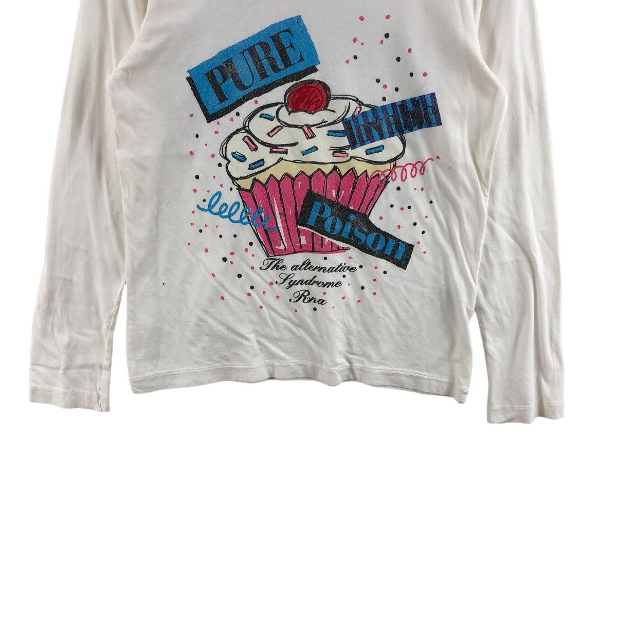 DNA × Vintage Women Vtg DNA RNA Long Sleeve Tshirt Size US M / EU 48-50 / 2 - 4 Thumbnail