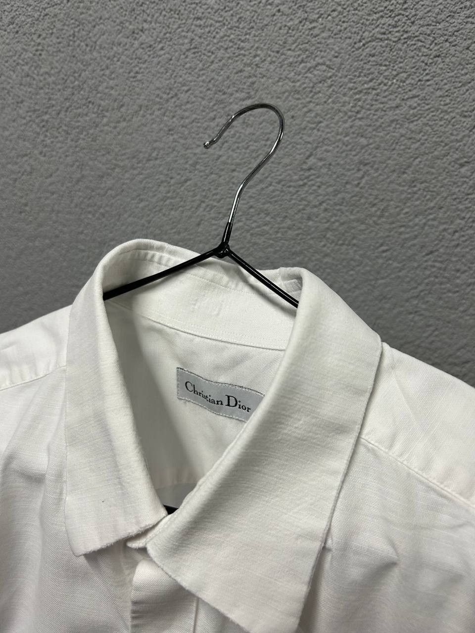 Christian Dior Monsieur Christian Dior mens short sleeve shirt 16 1/2 42-4 France Size US XL / EU 56 / 4 - 9 Thumbnail