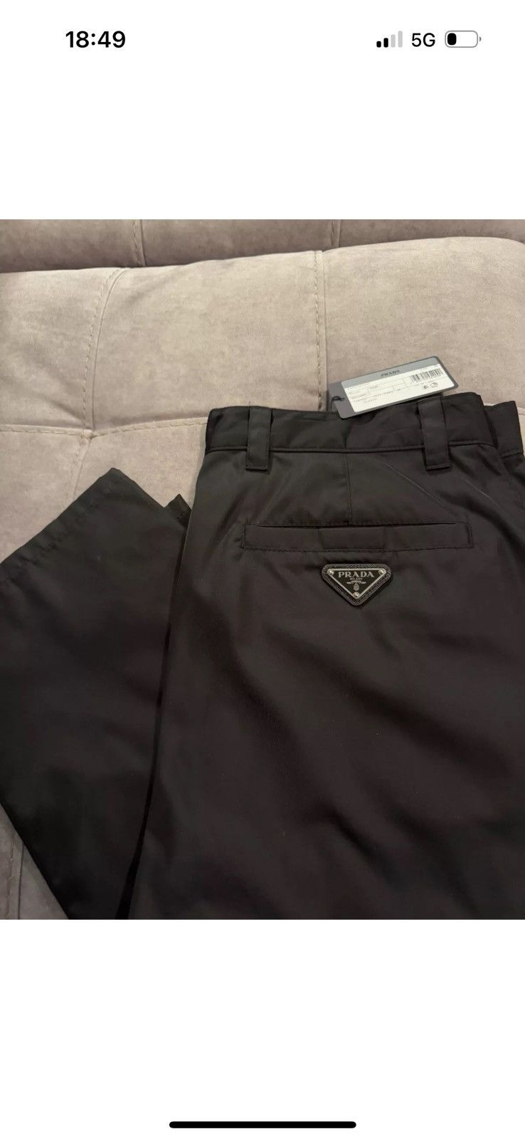 Prada PRADA nylon trousers STUDY REAL TAPE MEASUREMENTS IN PHOTIS Size US 32 / EU 48 - 12 Thumbnail
