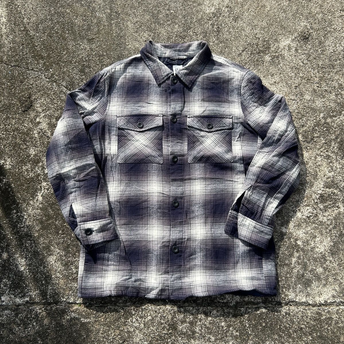Gap × Vintage Gap Flannel Plaid Quilted Lined Shirt Jacket nice detail Size US XXS / EU 40 - 1 Thumbnail