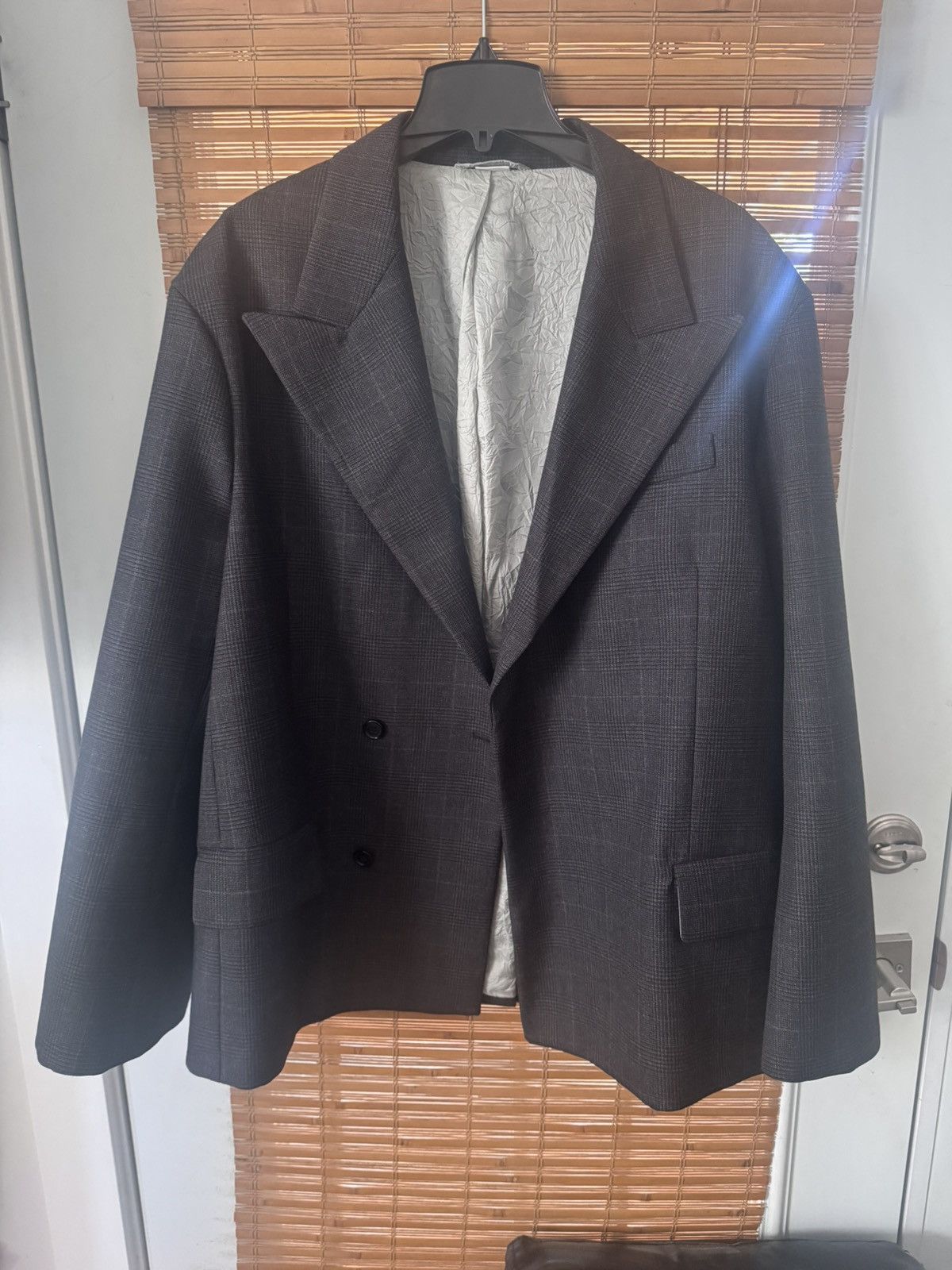 Acne Studios Plaid Wool Blazer Acne Studios Size 46R - 1 Thumbnail