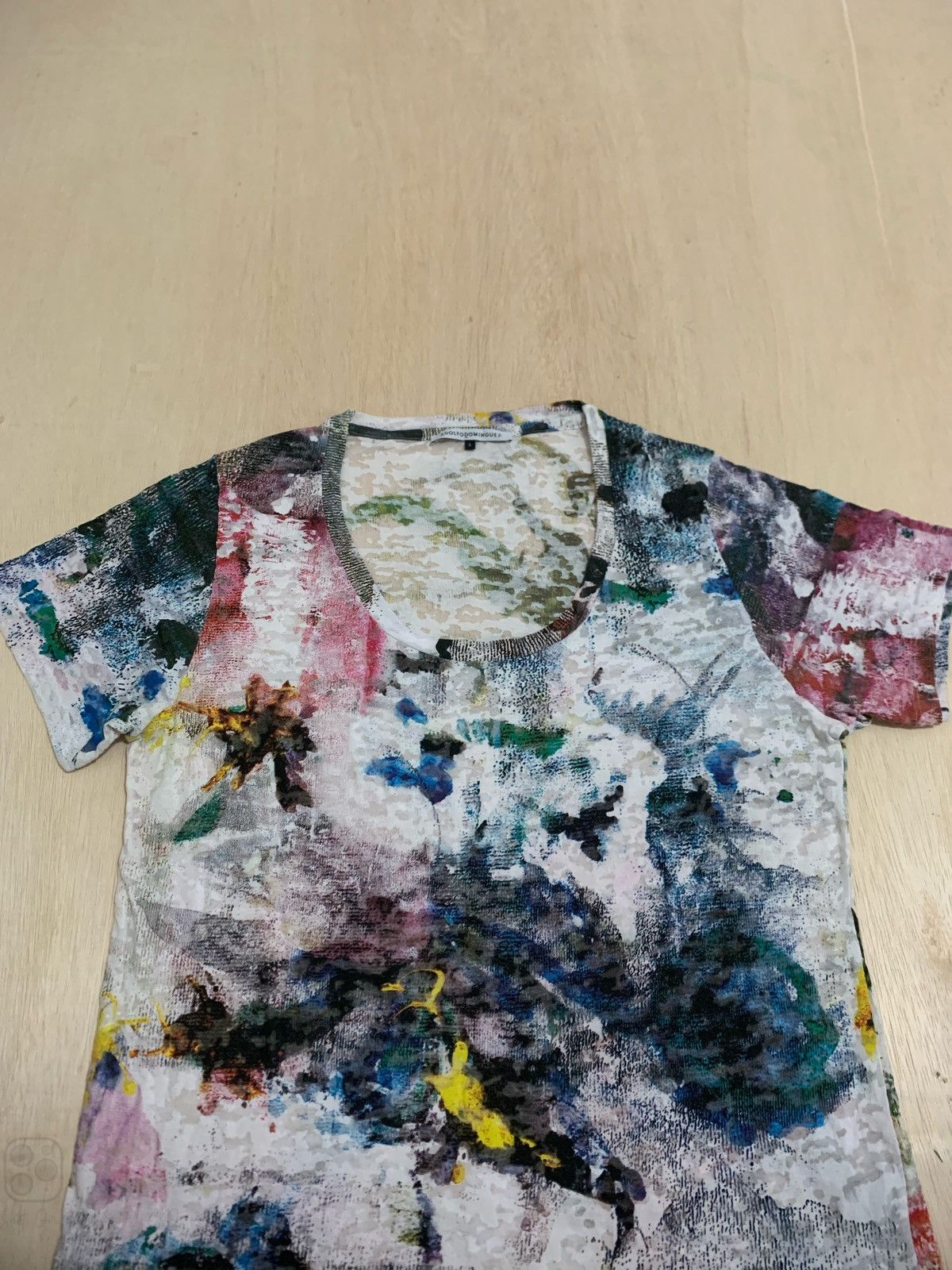Adolfo Dominguez ADOLFODO MINGUEZ Art Tshirt Size US L / EU 52-54 / 3 - 2 Thumbnail