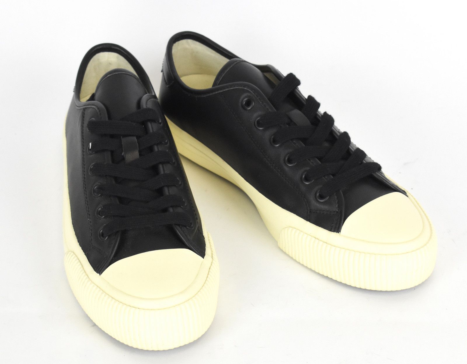 Sandro SANDRO Vulca Shoes Mens EU 41 / UK 7.5 Leather Sneakers Size US 8 / EU 41 - 2 Thumbnail