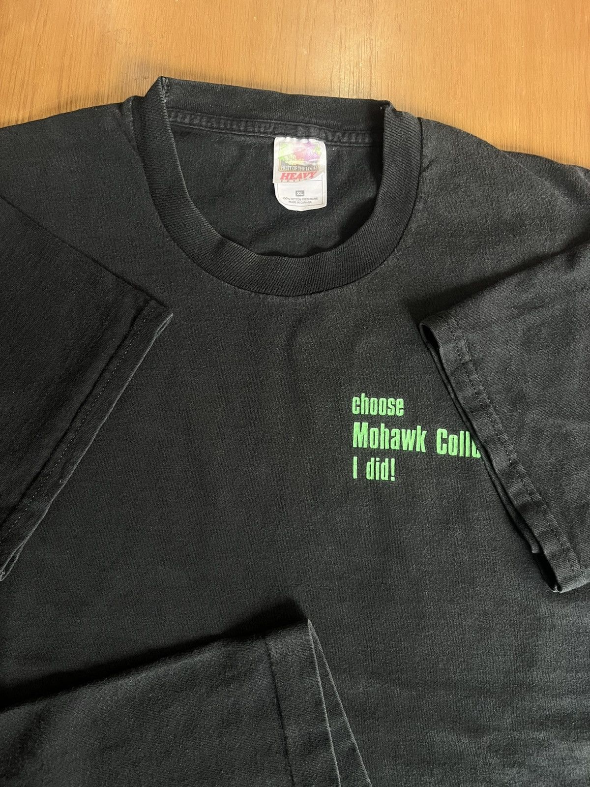 Vintage Vintage Choose Mohawk College I did ! 90’s Tshirt Size US XL / EU 56 / 4 - 5 Thumbnail