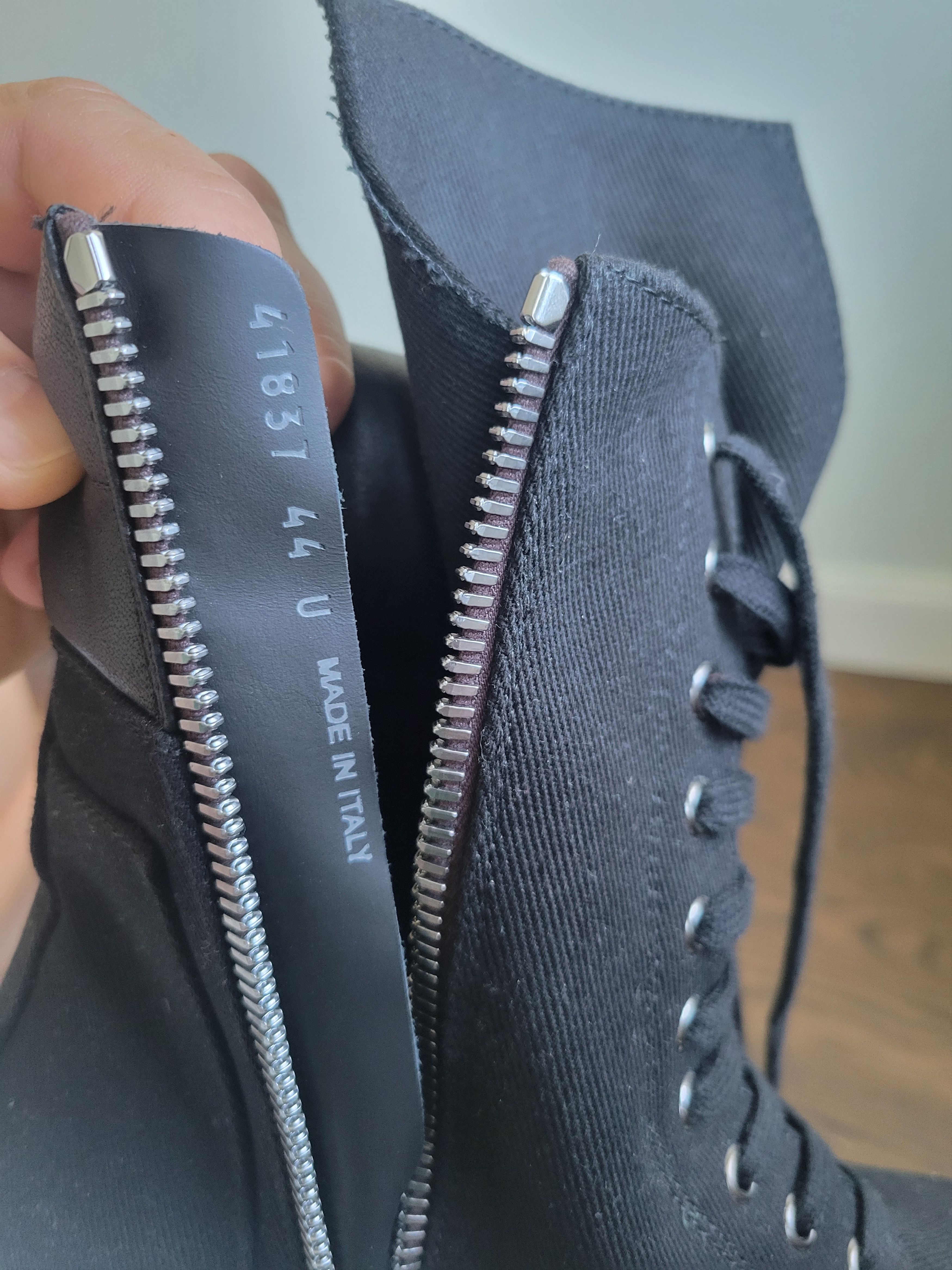 Rick Owens Drkshdw Rick Owens Drkshdw Army Boots Size US 11 / EU 44 - 3 Thumbnail