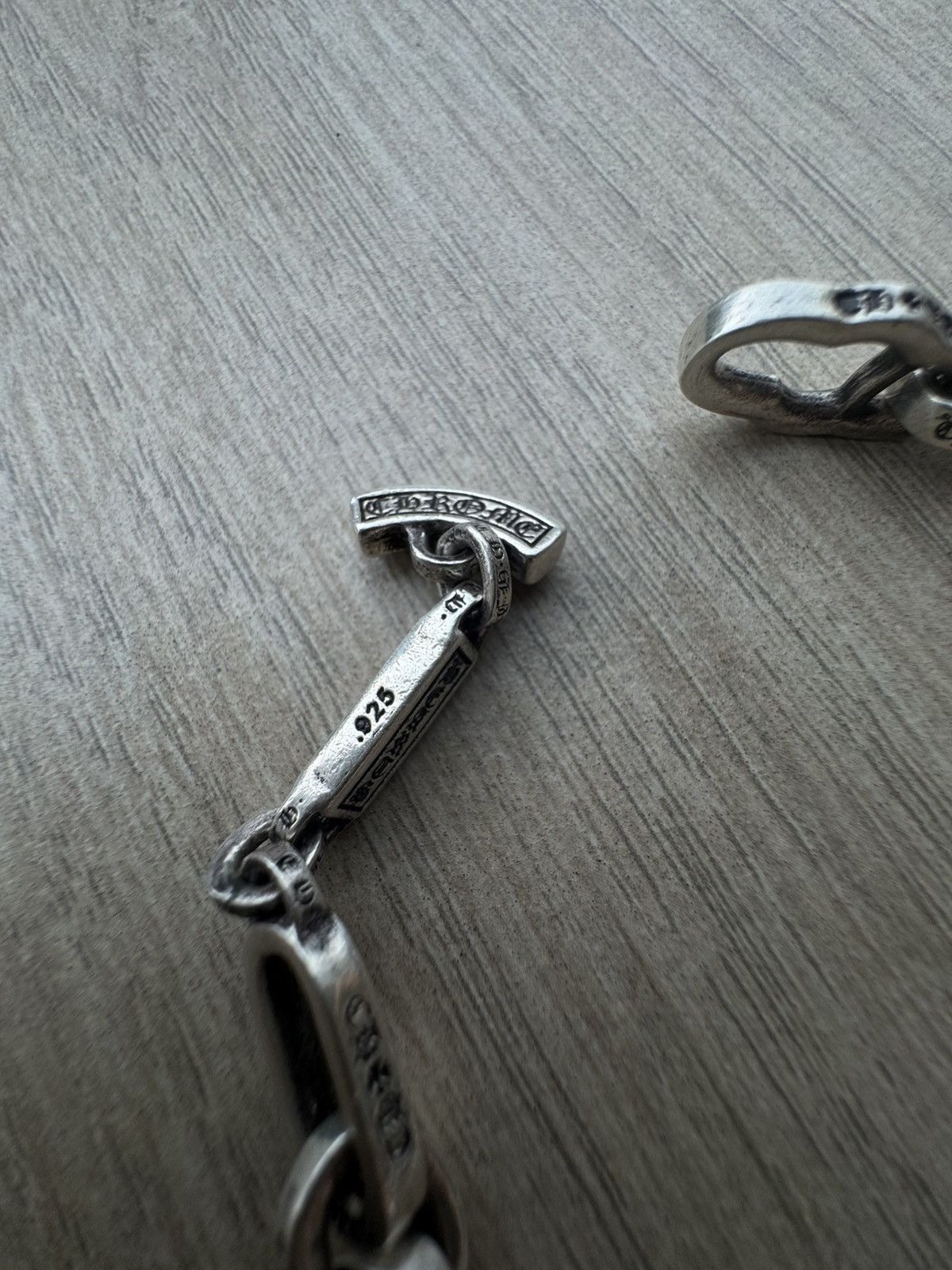 Chrome Hearts *RARE* T Link Paper Chain Bracelet Size ONE SIZE - 3 Thumbnail