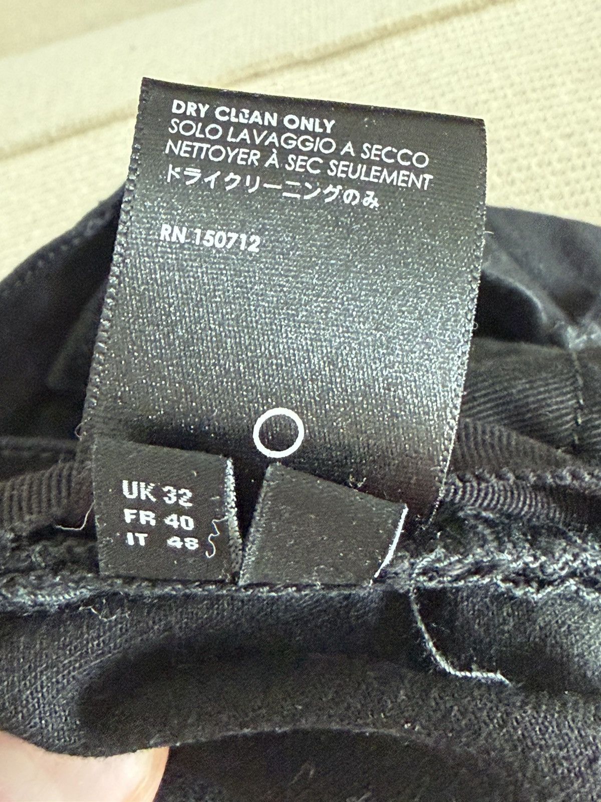 Amiri Amiri MX1 Patch Jean Black Size US 32 / EU 48 - 6 Thumbnail