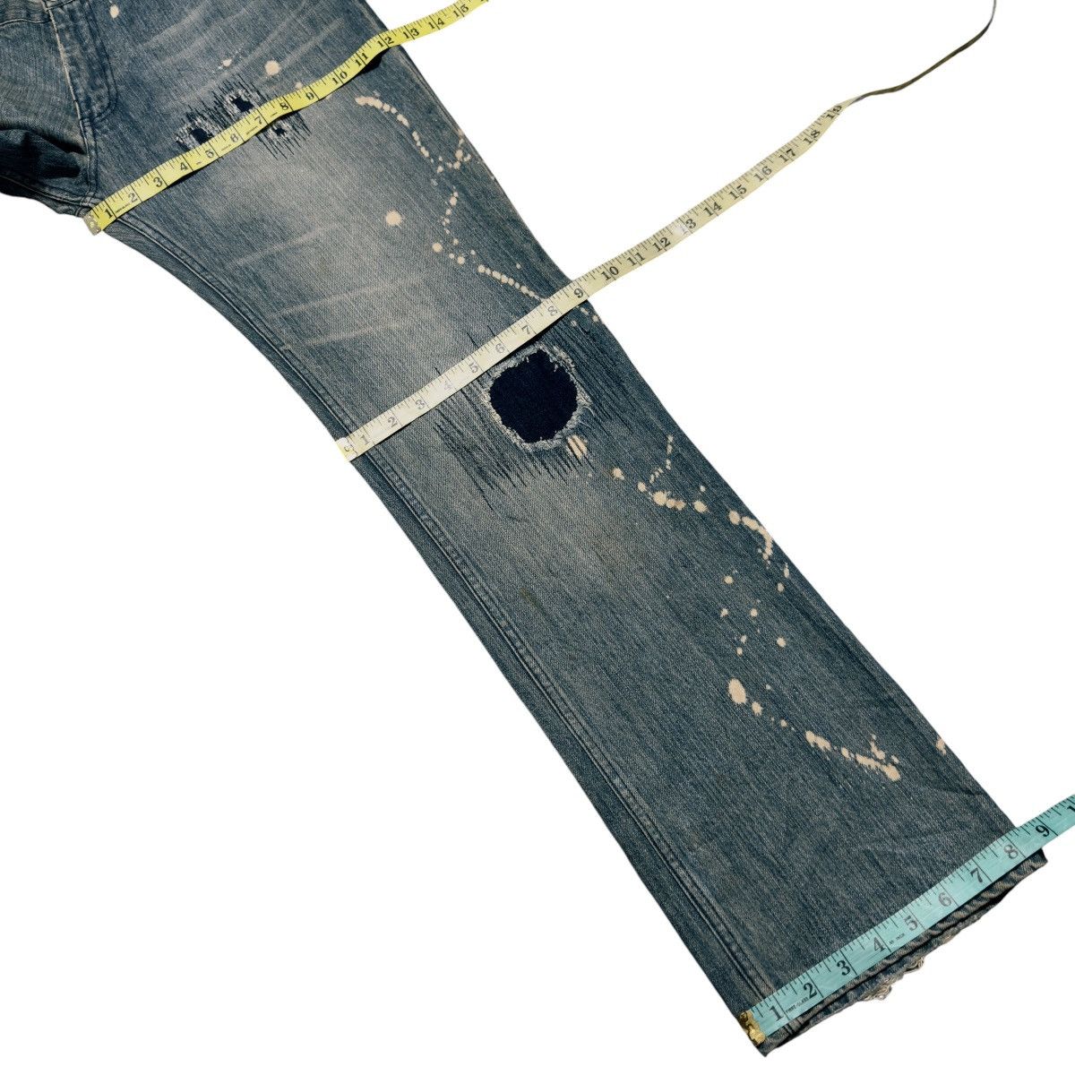 Japanese Brand Zerosail Denim Grunge Jeans Number Nine Size US 33 - 17 Thumbnail