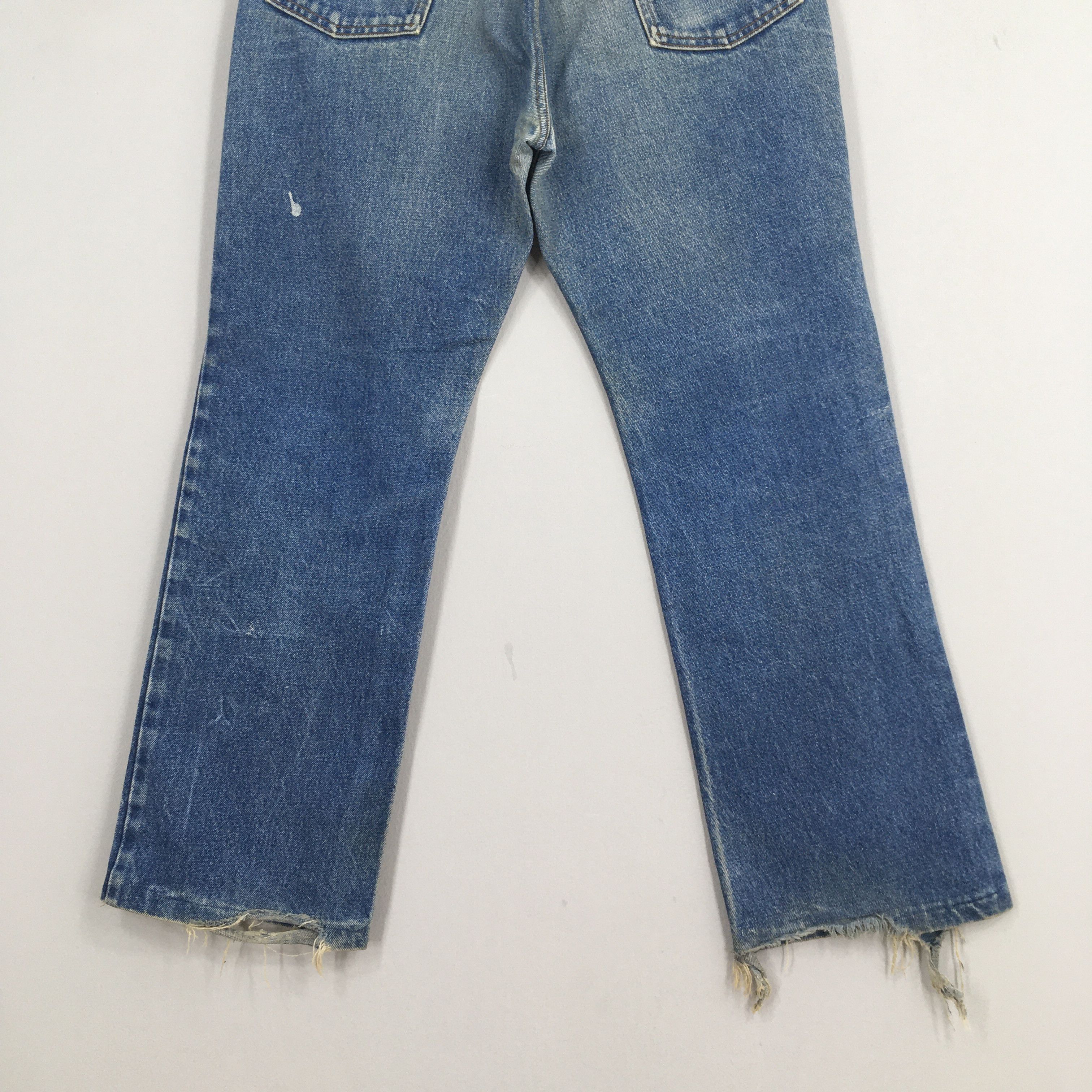 Levi's Size 31X26.5 Levi's 517 Stonewash Flare Bootcut Jeans S894 Size 31" - 10 Thumbnail