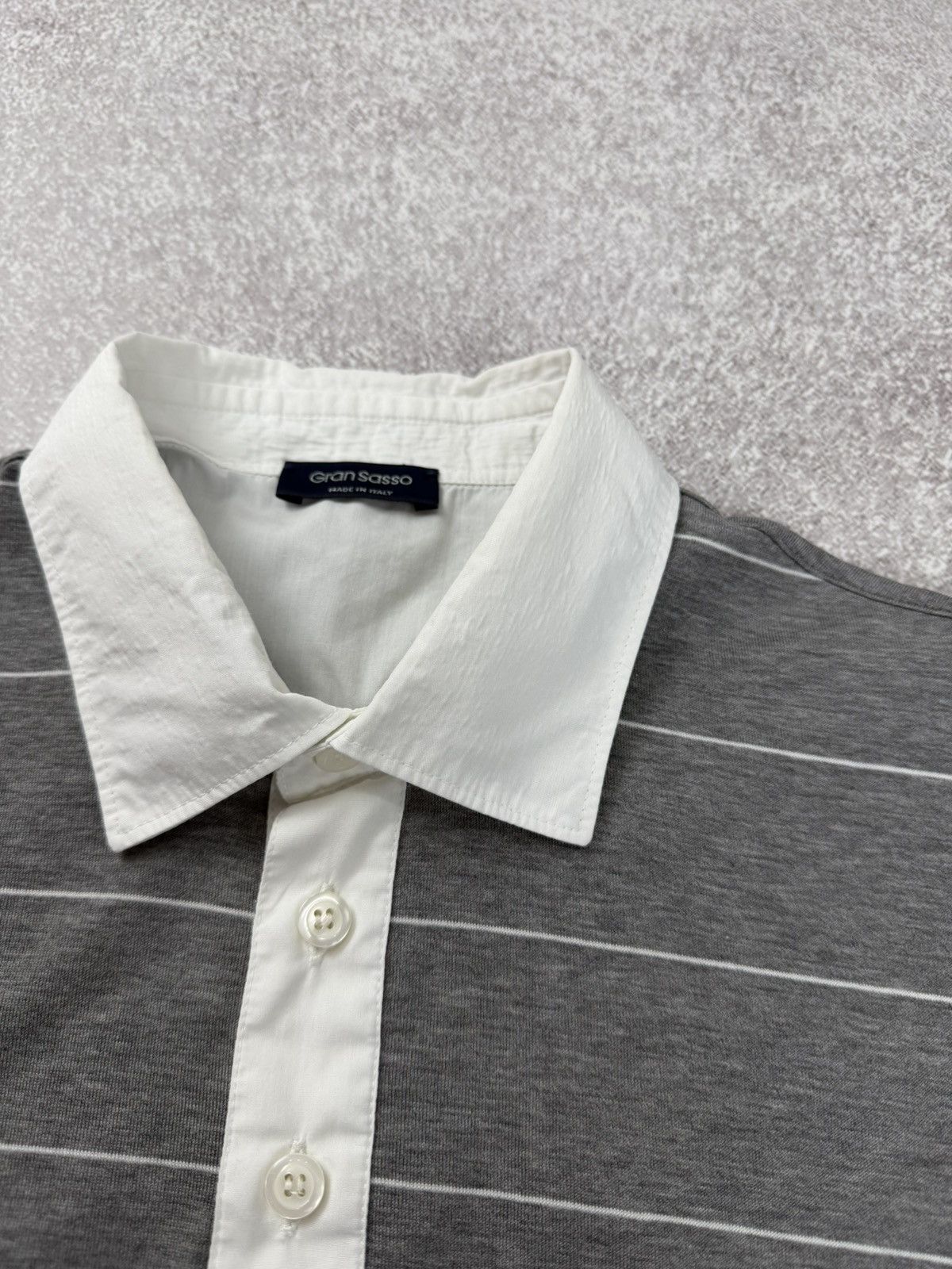 Gran Sasso Gran Sasso Cotton Polo Shirt Men’s Size 48 Size US M / EU 48-50 / 2 - 7 Thumbnail