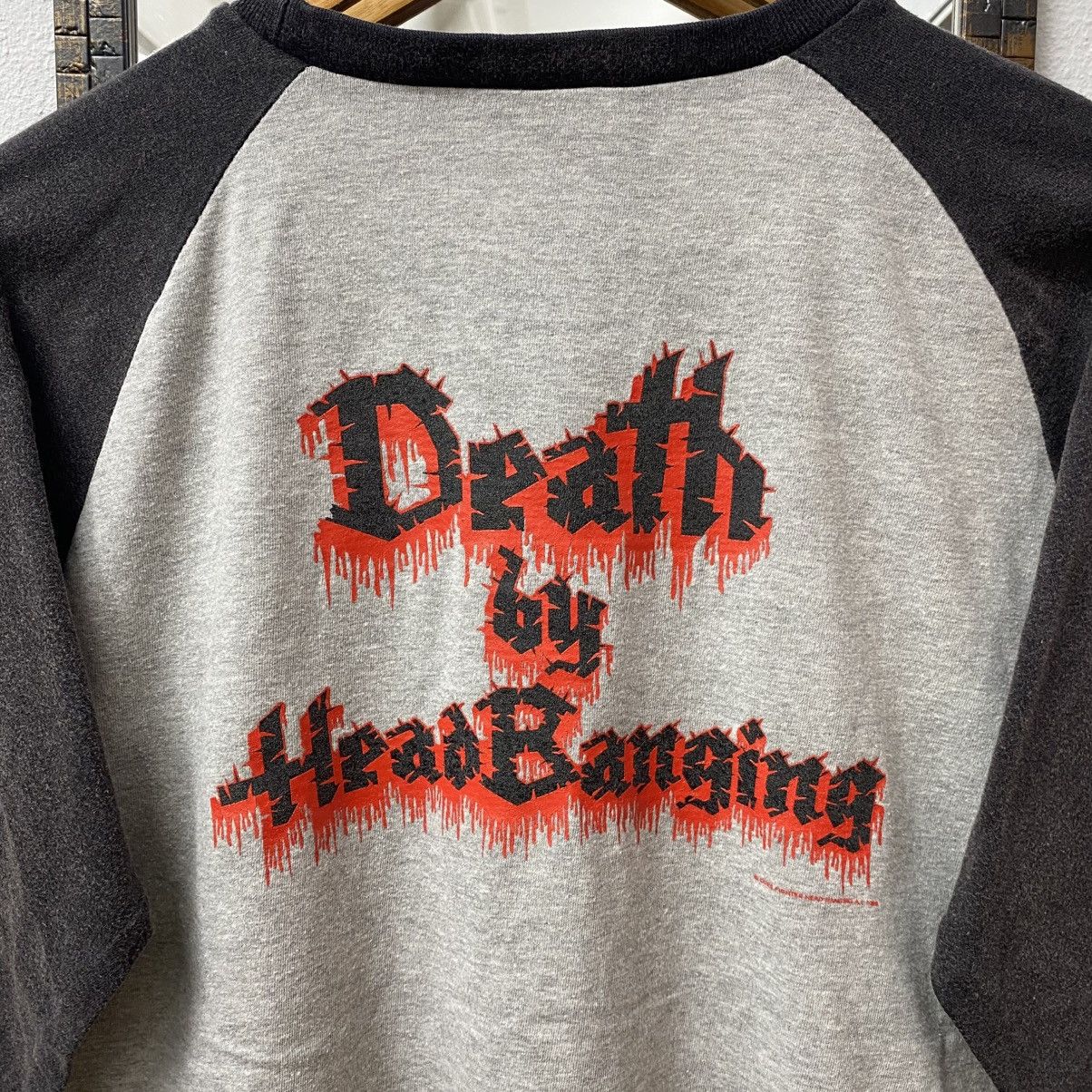 Japanese Brand TROPICAL HELL Core Fighter Death By Head Banging 3q Tee Size US L / EU 52-54 / 3 - 6 Thumbnail