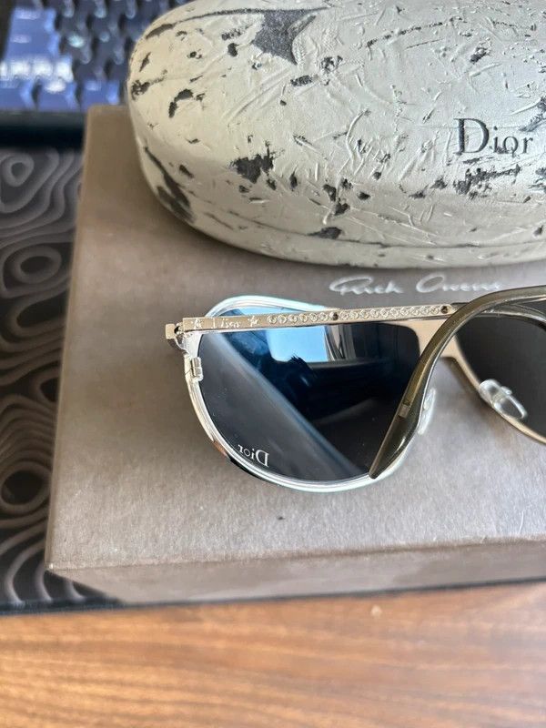 Dior AW05 Dior Homme By Hedi Slimane Aviator Sunglasses Size ONE SIZE - 5 Thumbnail