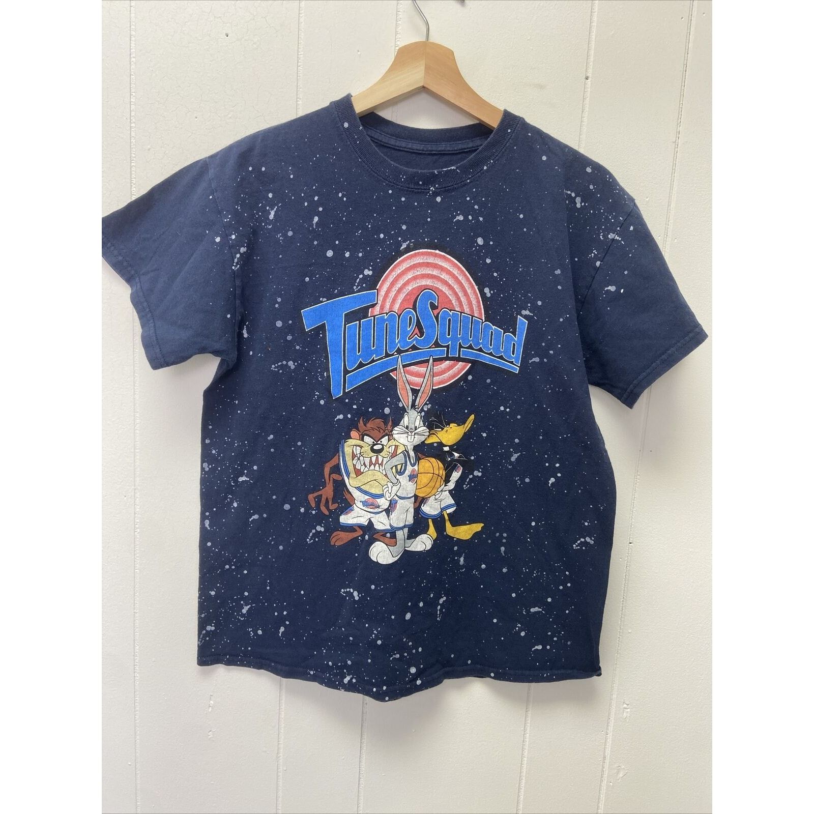 Warner Bros Tune Squad Paint Splatter Short Sleeve T-Shirt Size Med Size US M / EU 48-50 / 2 - 1 Thumbnail