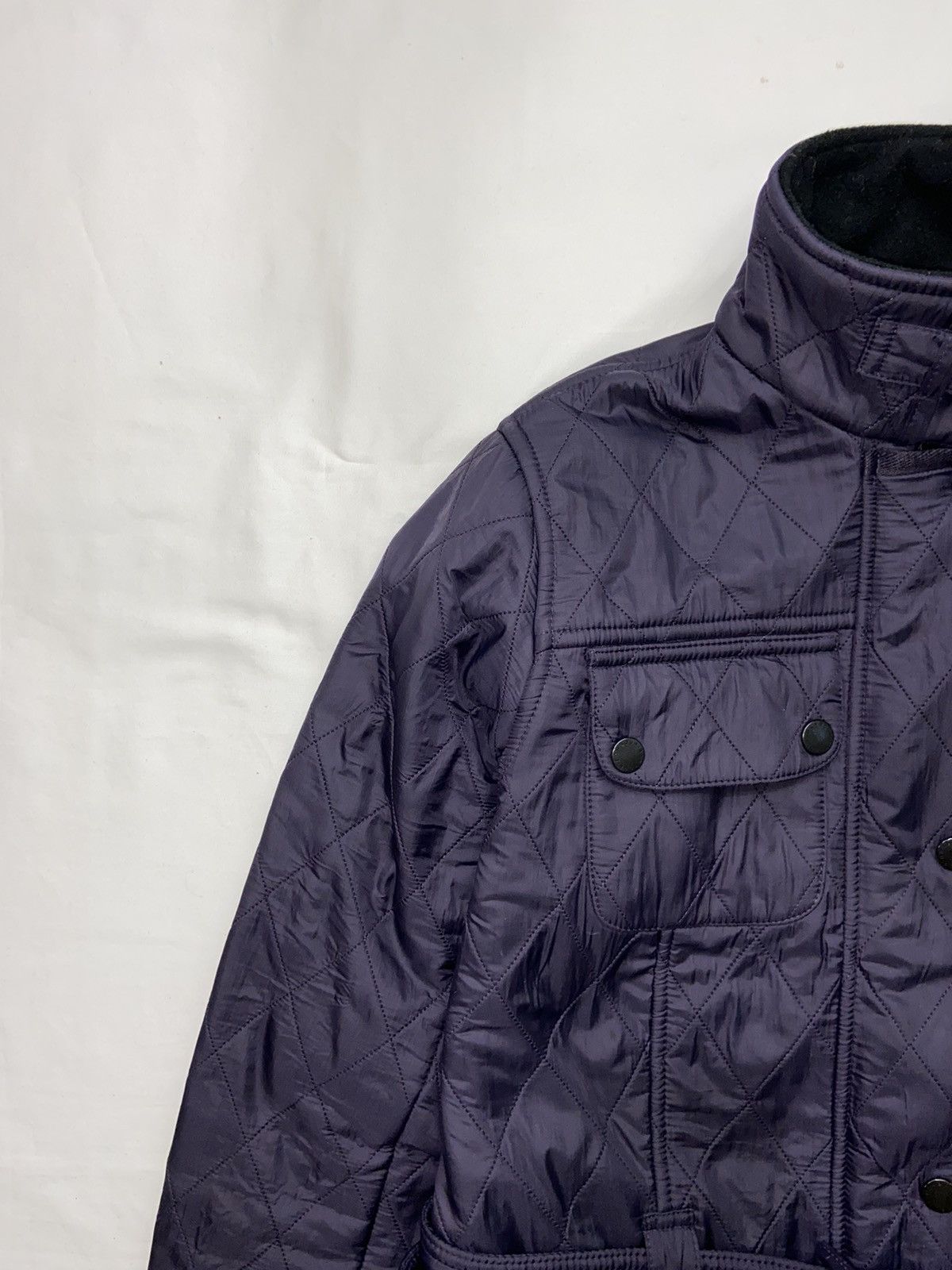 Barbour × Vintage VINTAGE WOMENS BARBOUR INTERNATIONAL JACKET PUFFER LUXURY Size M / US 6-8 / IT 42-44 - 6 Thumbnail