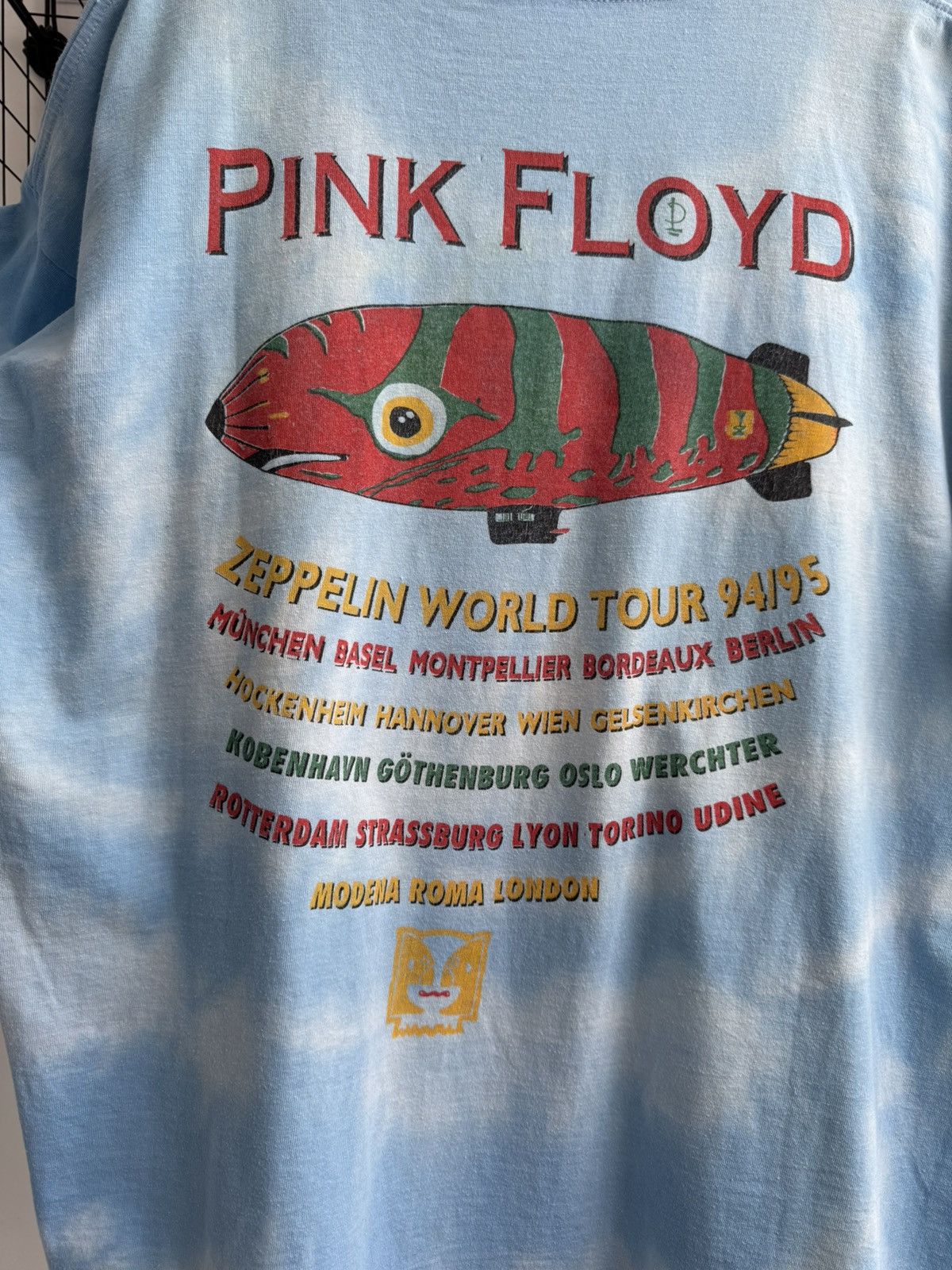 Pink Floyd RARE Vintage 1994 /95 Pink Floyd Zeppelin World Tour Tee Size US XXL / EU 58 / 5 - 4 Thumbnail